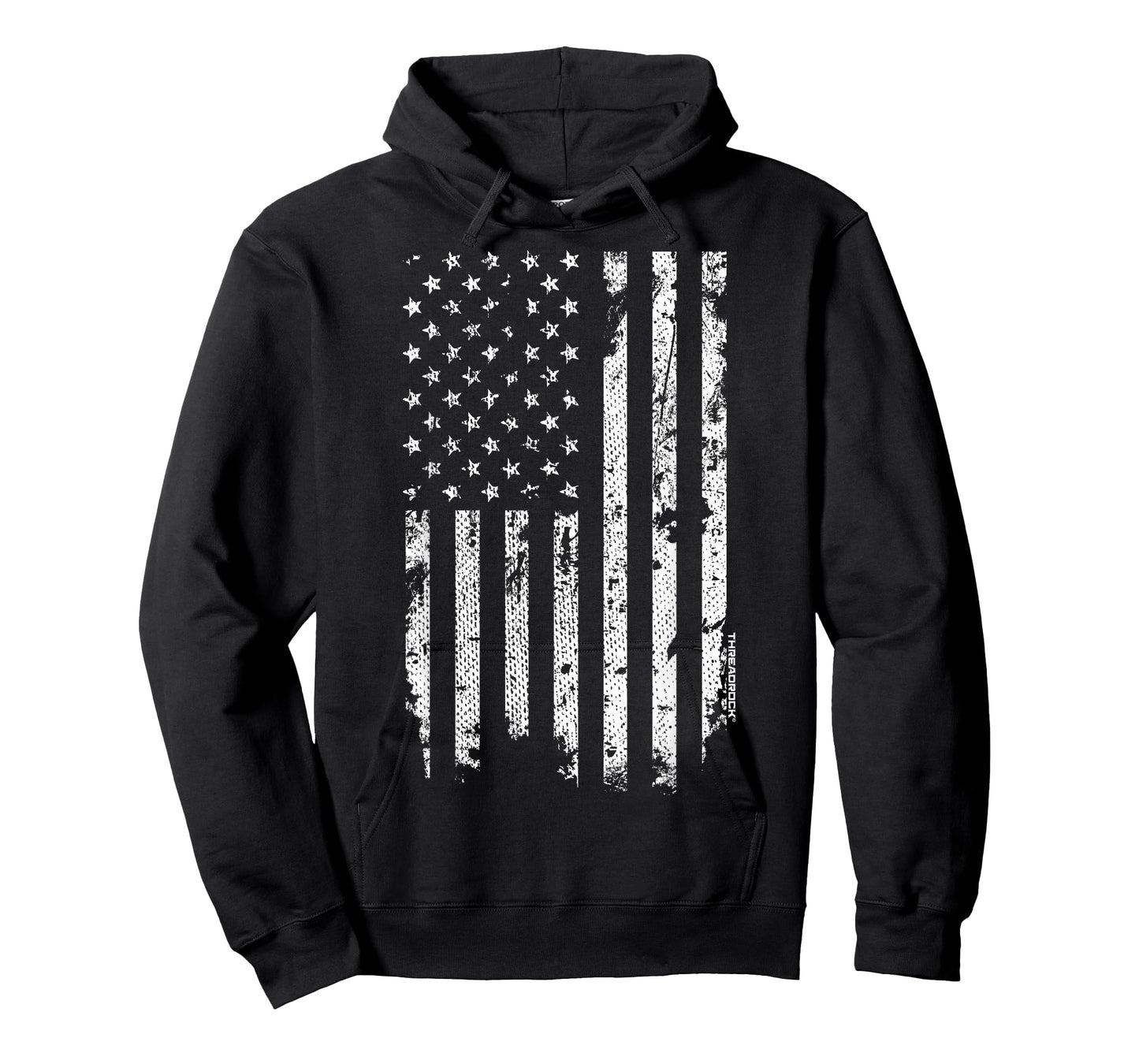 Distressed White American Flag T-Shirt T-Shirt