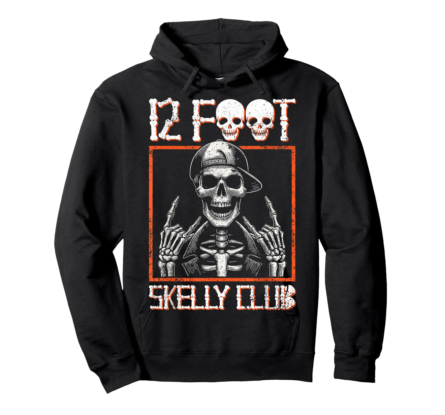 12 Foot Skelly Club - Halloween T-Shirt