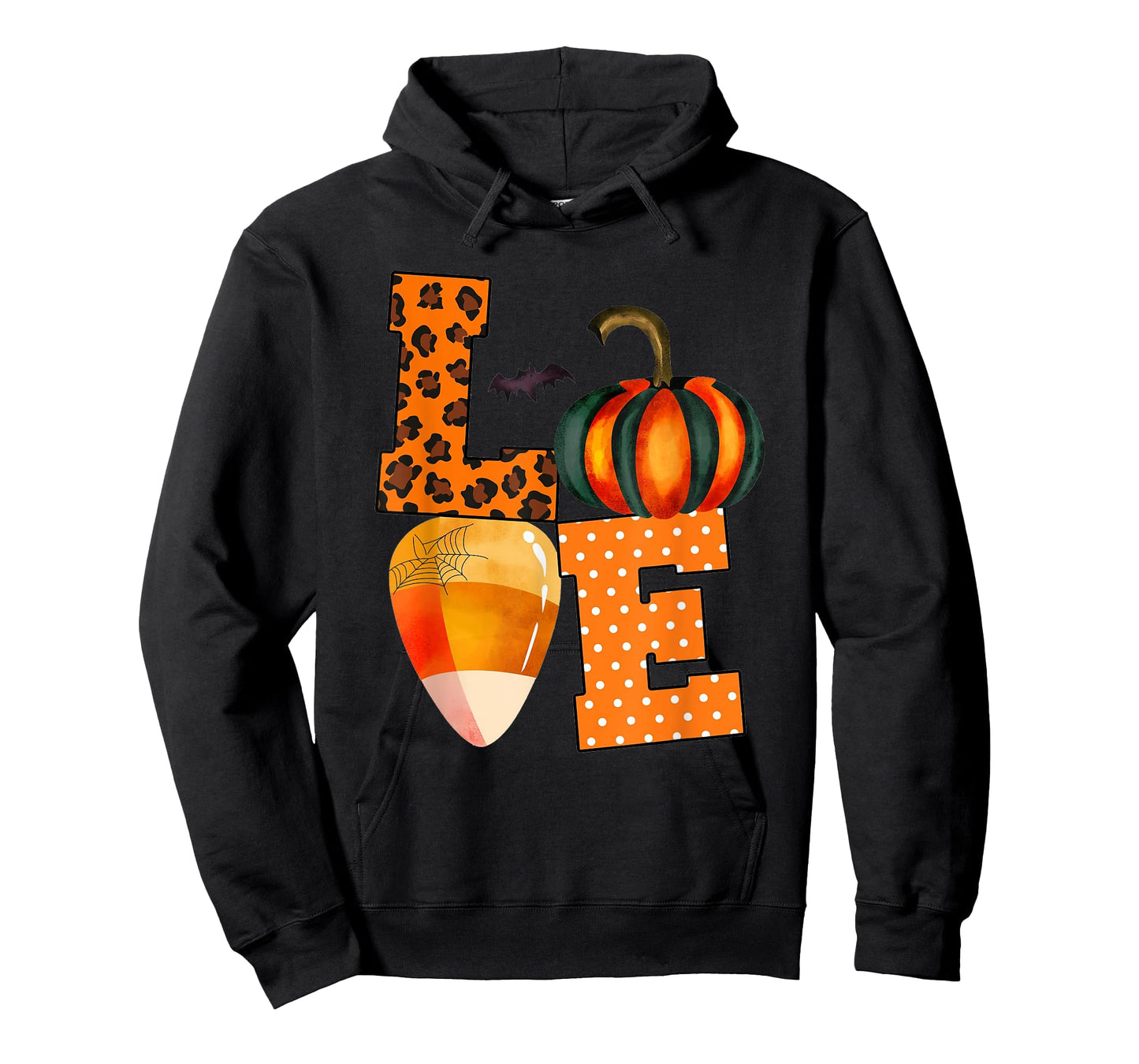 Love Candy Corn And Pumpkin Halloween Costume Gifts T-Shirt