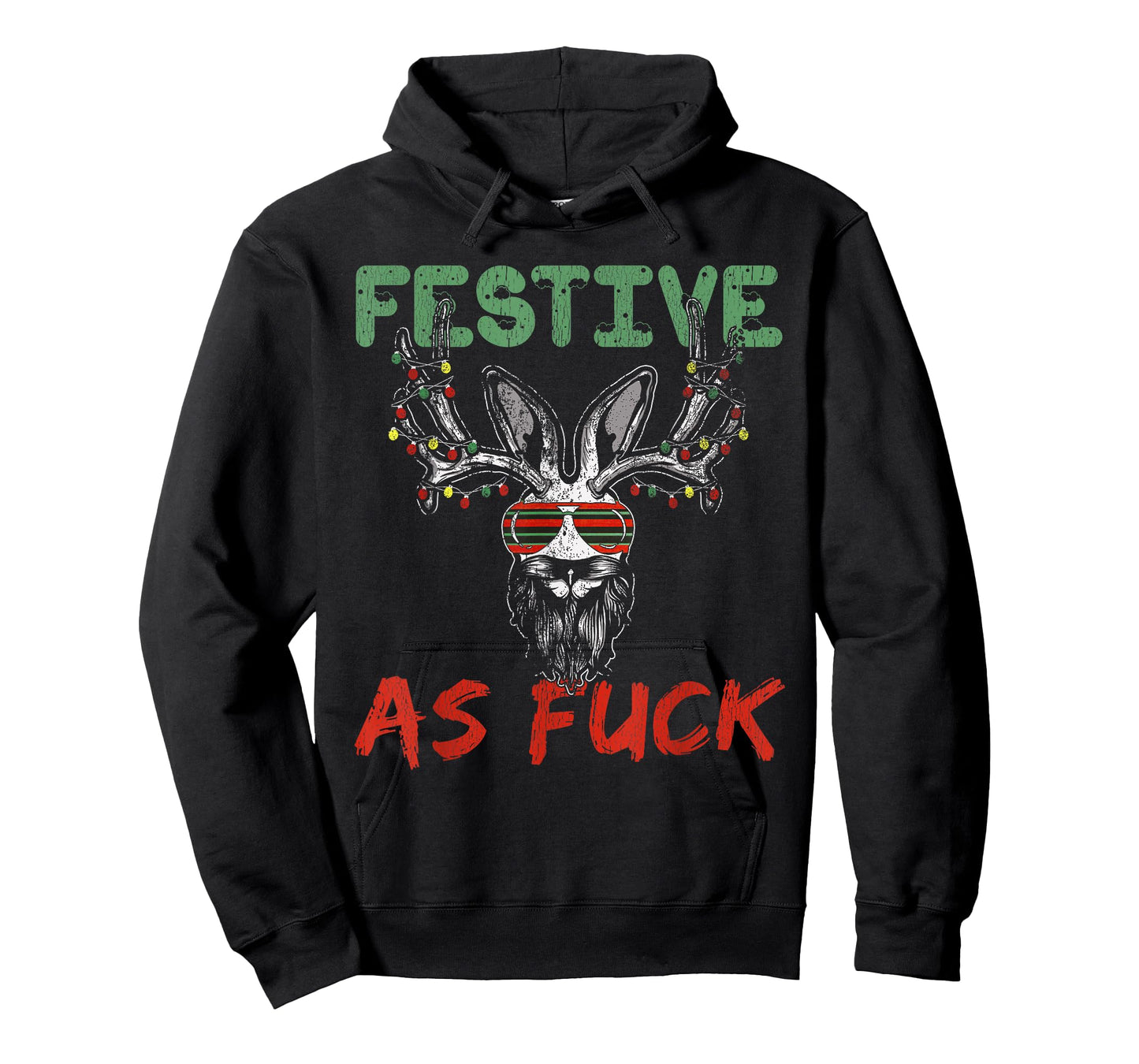 Dirty Christmas shirt - festive as fuck vintage holiday tee T-Shirt
