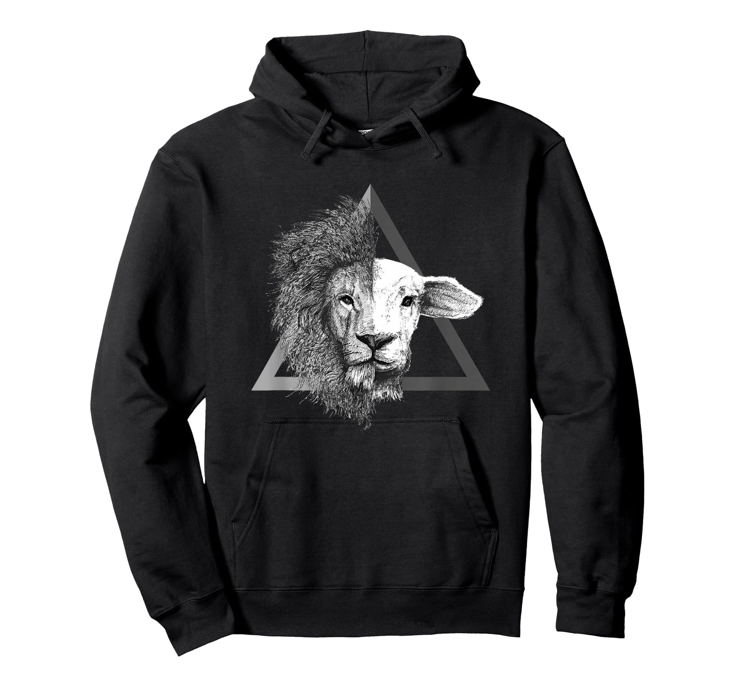 Christian T-Shirt - Jesus Lion and Lamb T-Shirt