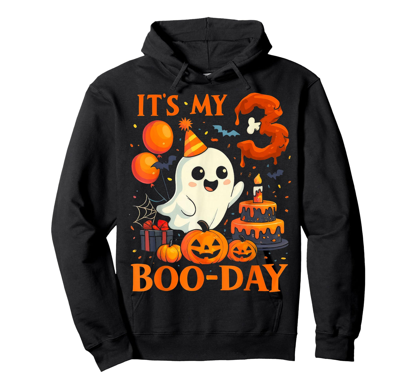 It's My 3rd Boo-Day Birthday Halloween Ghost 3 Year Old T-Shirt