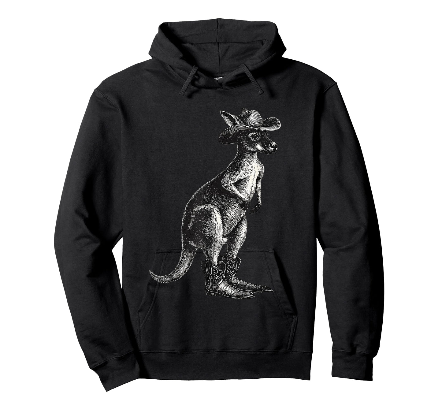 Country Cowboy Kangaroo Rodeo Cowgirl Western Australia T-Shirt