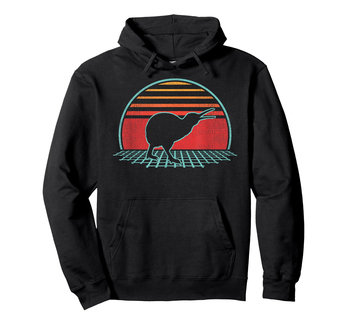 Kiwi Bird Lover Animal Retro Vintage 80s Style T-Shirt