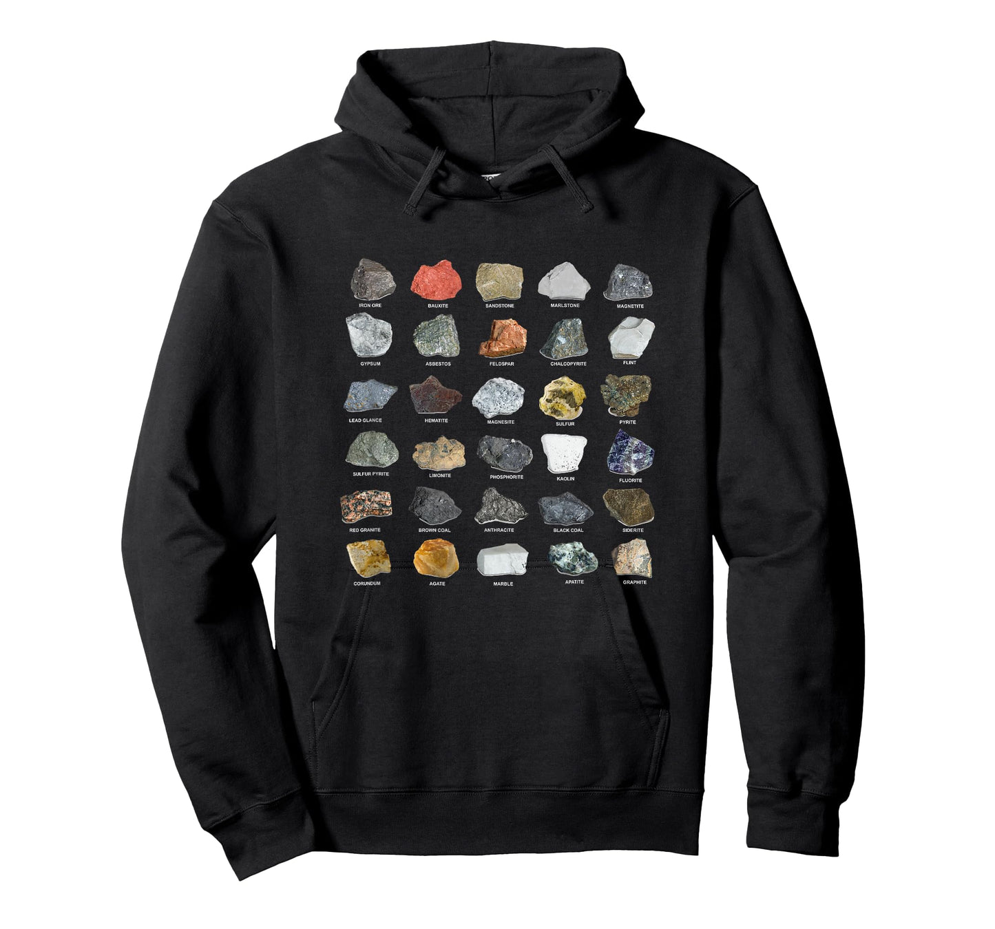 Ore Minerals Gemstones and Crystals Rock Collecting T-Shirt