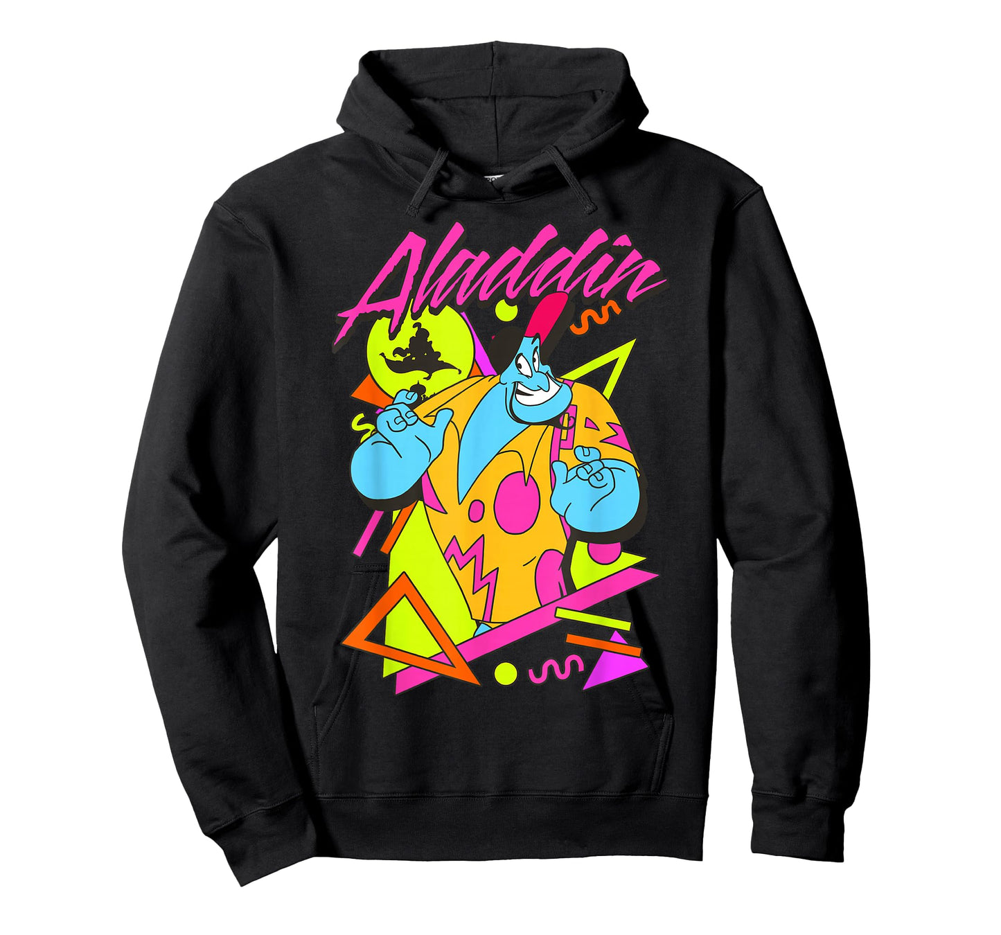 Disney Aladdin Genie 90's Style Retro Vintage Portrait T-Shirt