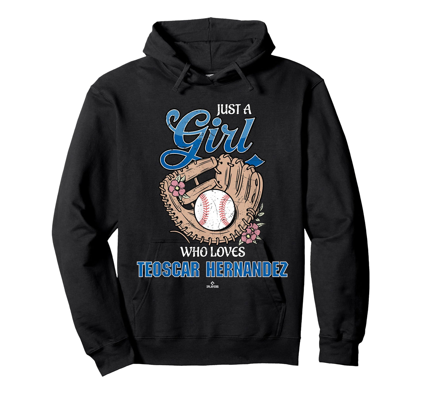 Just a Girl Who Loves Teoscar Hernandez Los Angeles Baseball T-Shirt