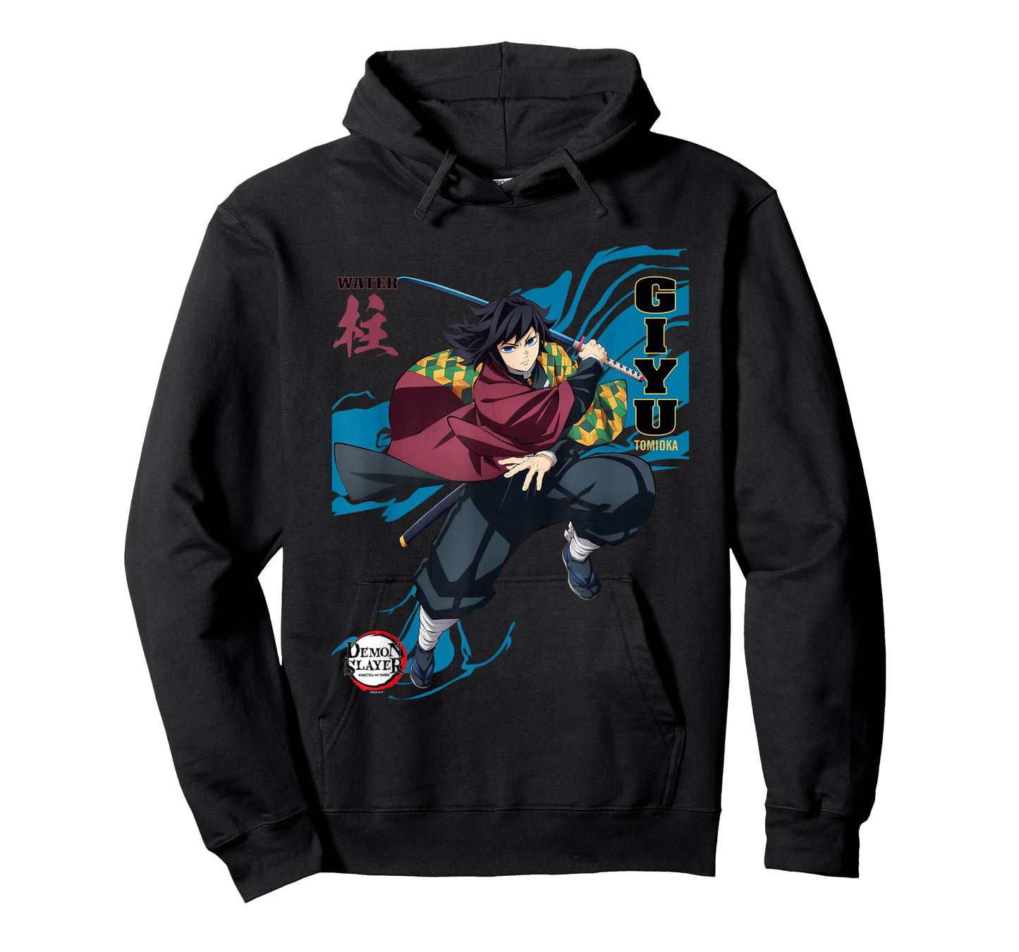 Demon Slayer: Infinity Castle Giyu Tomioka Water Art T-Shirt