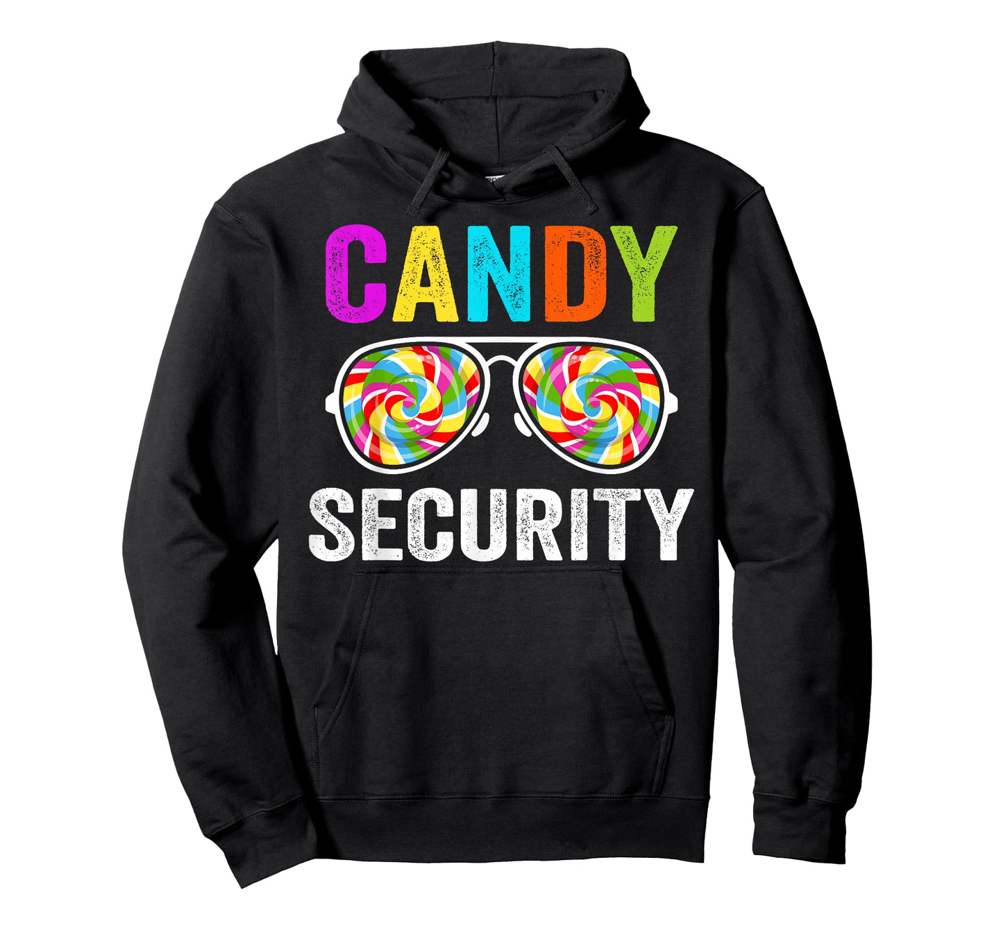 Candy Security Halloween Costume Funny Birthday Family Party T-Shirt