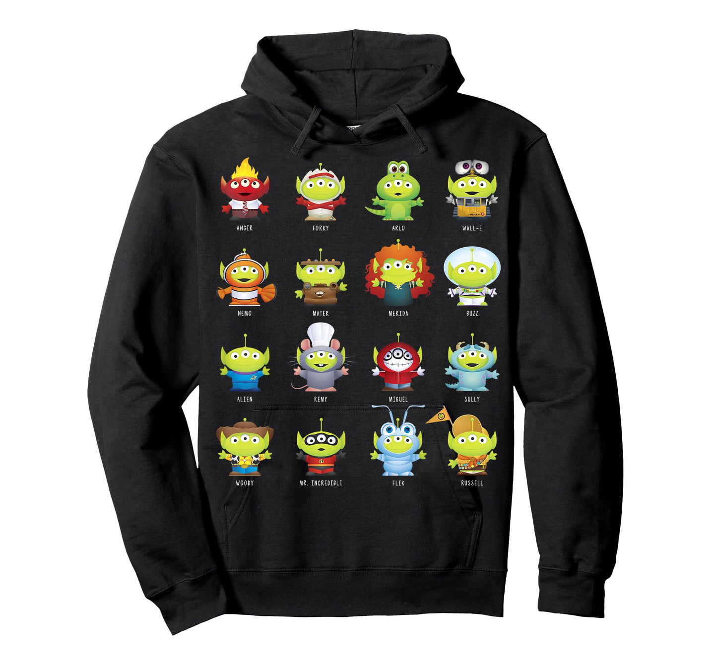 Disney Pixar Aliens Character Costumes T-Shirt