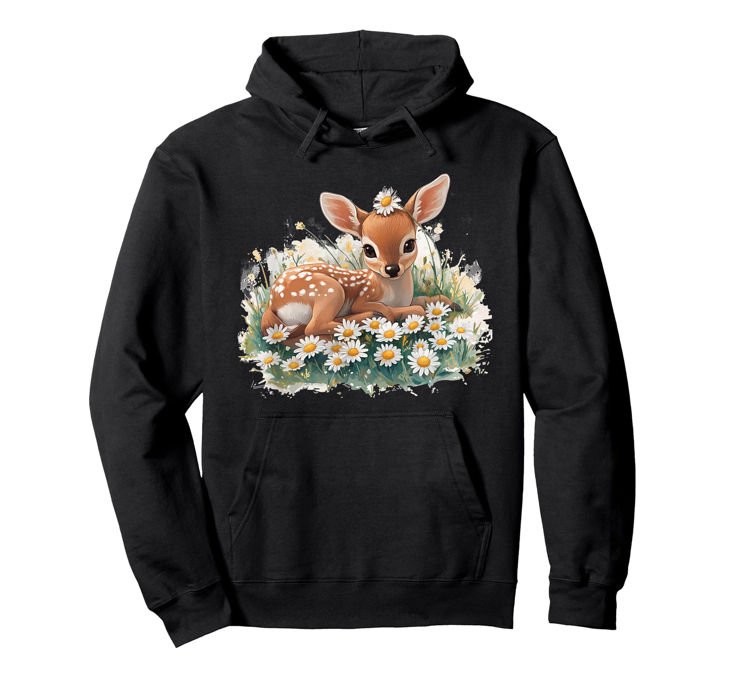 Deer Fawn in Daisies Costume for Boys and Girls T-Shirt