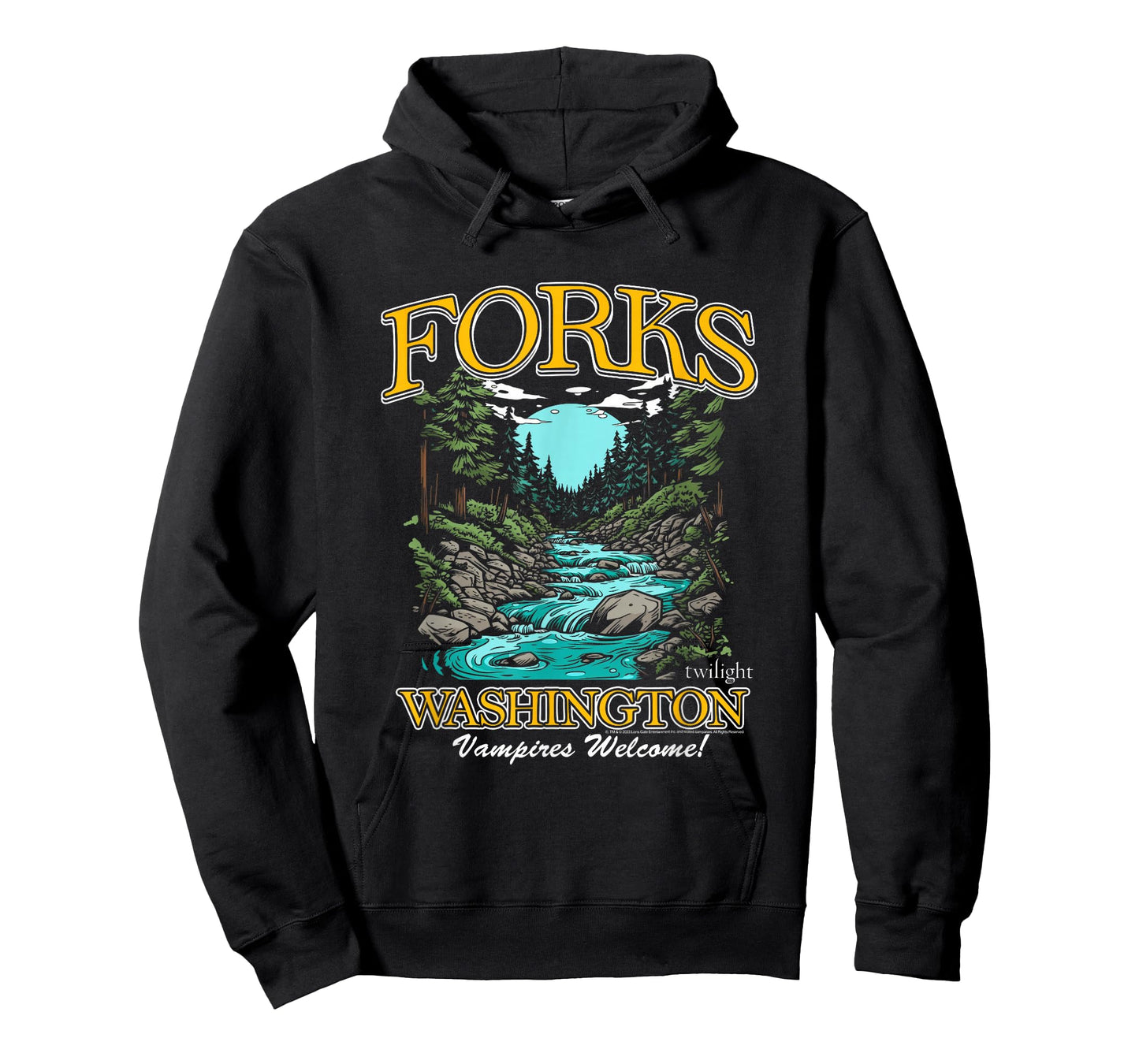 Twilight Forks Washington Vampires Welcome T-Shirt
