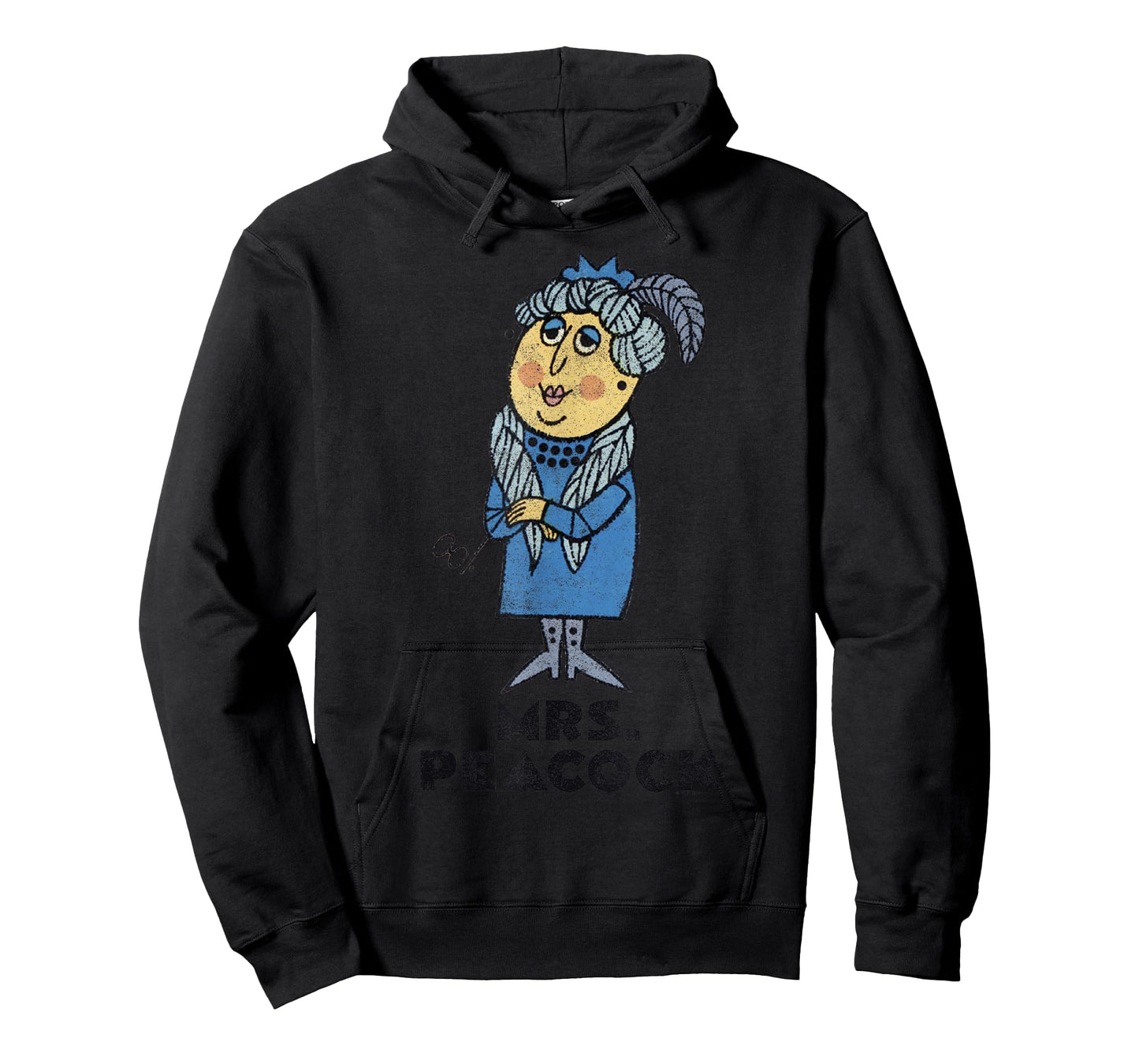 Clue Retro Mrs. Peacock Portrait T-Shirt