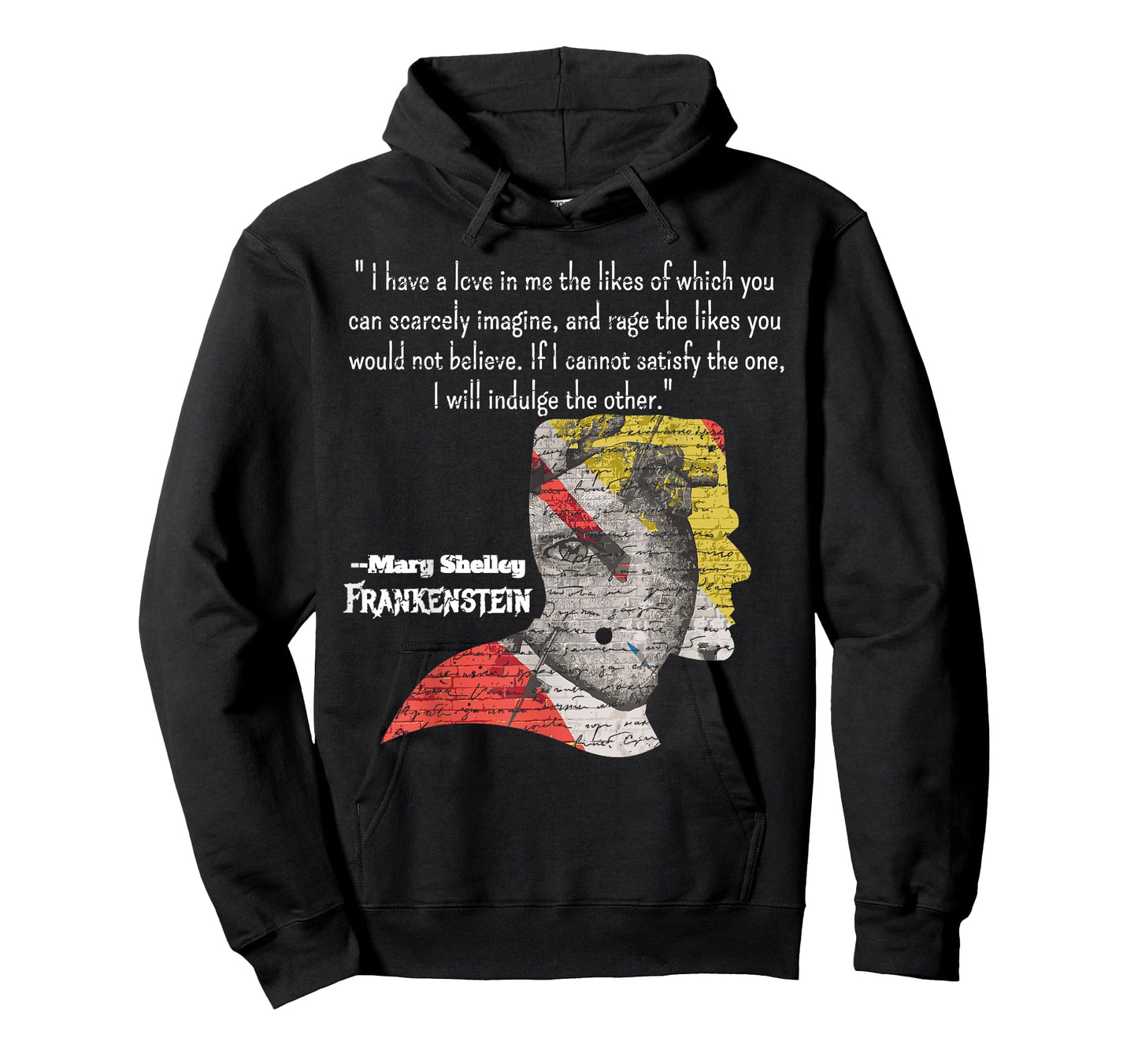 Mary Shelley Frankenstein Quote T-Shirt