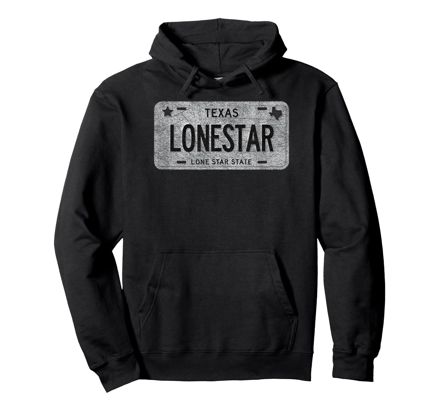Funny TX State Vanity License Plate LONESTAR T-Shirt