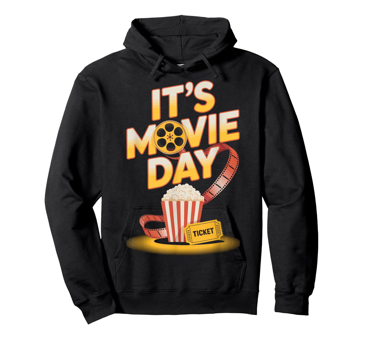 Its Movie Day Movie Buff Cinema Lovers T-Shirt