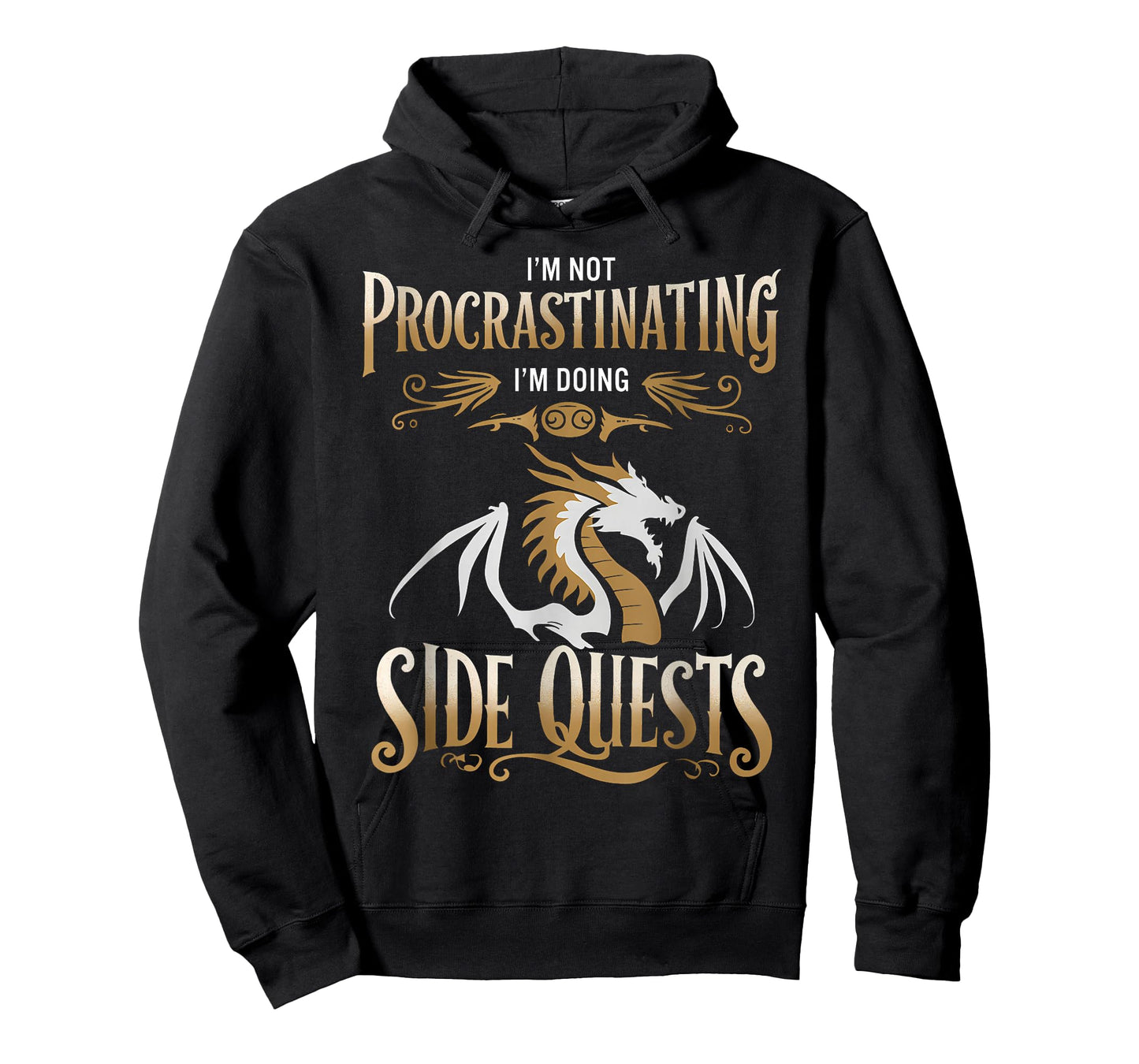 I'm Not Procrastinating I'm Doing Side Quests Dragon T-Shirt
