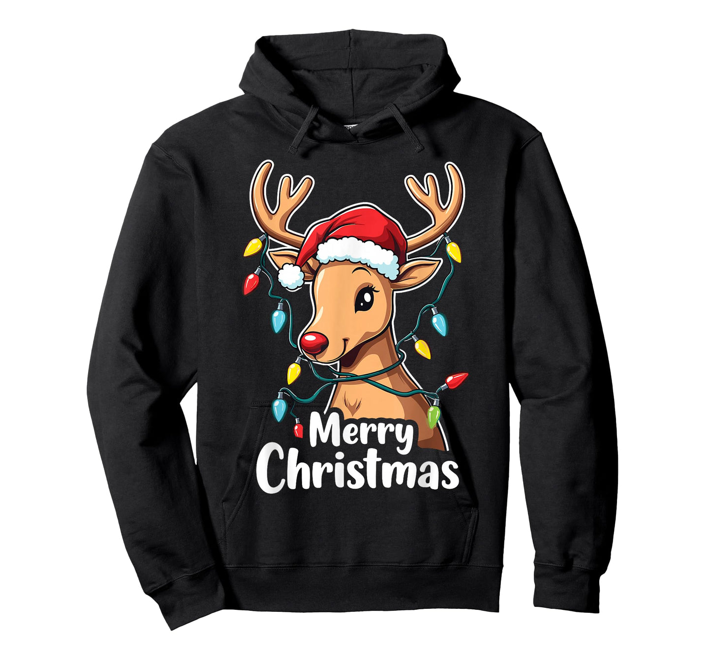 Merry Christmas Reindeer Xmas Cozy Winter Cheer T-Shirt