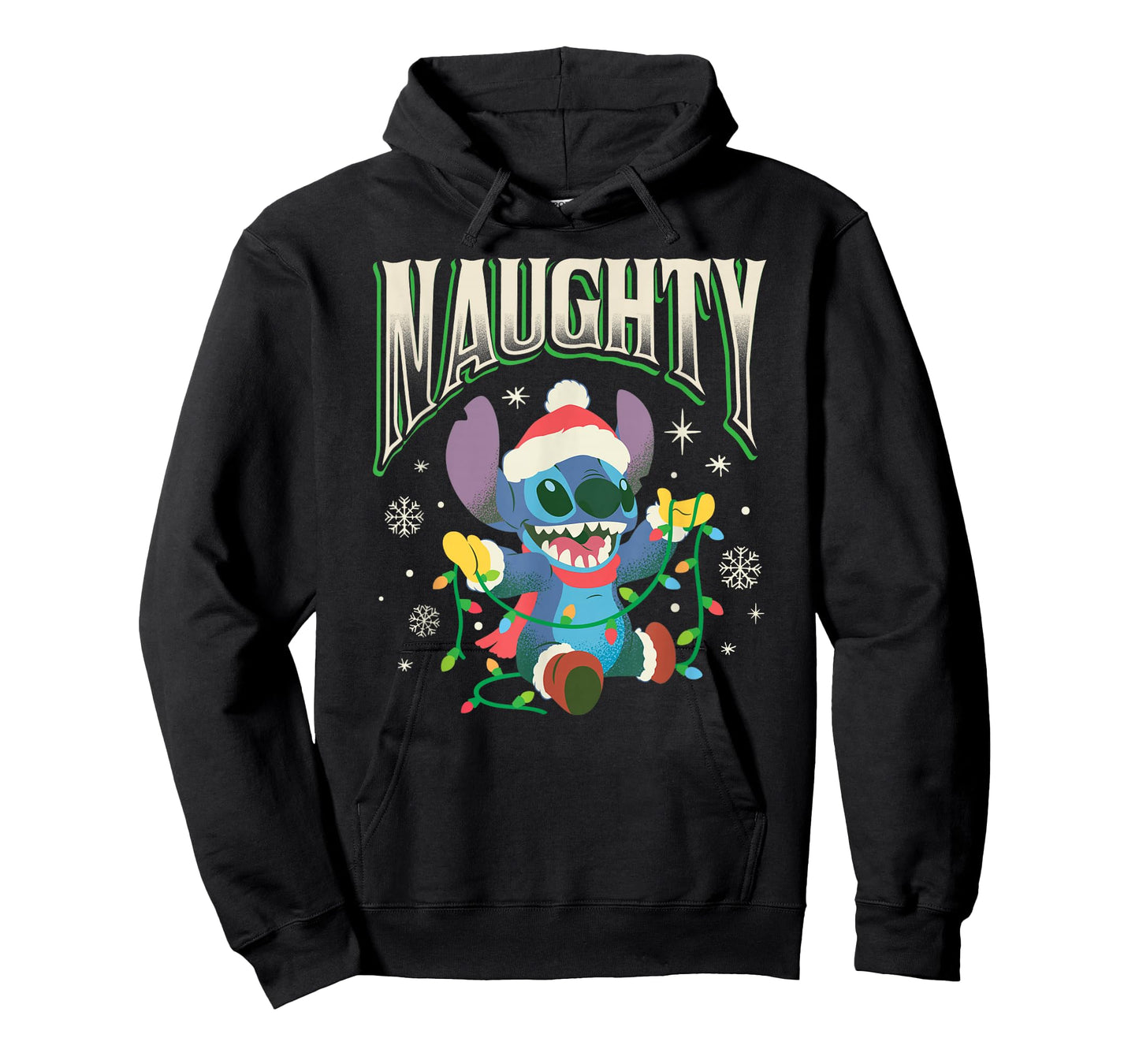 Disney Lilo & Stitch Christmas Season Naughty Stitch T-Shirt