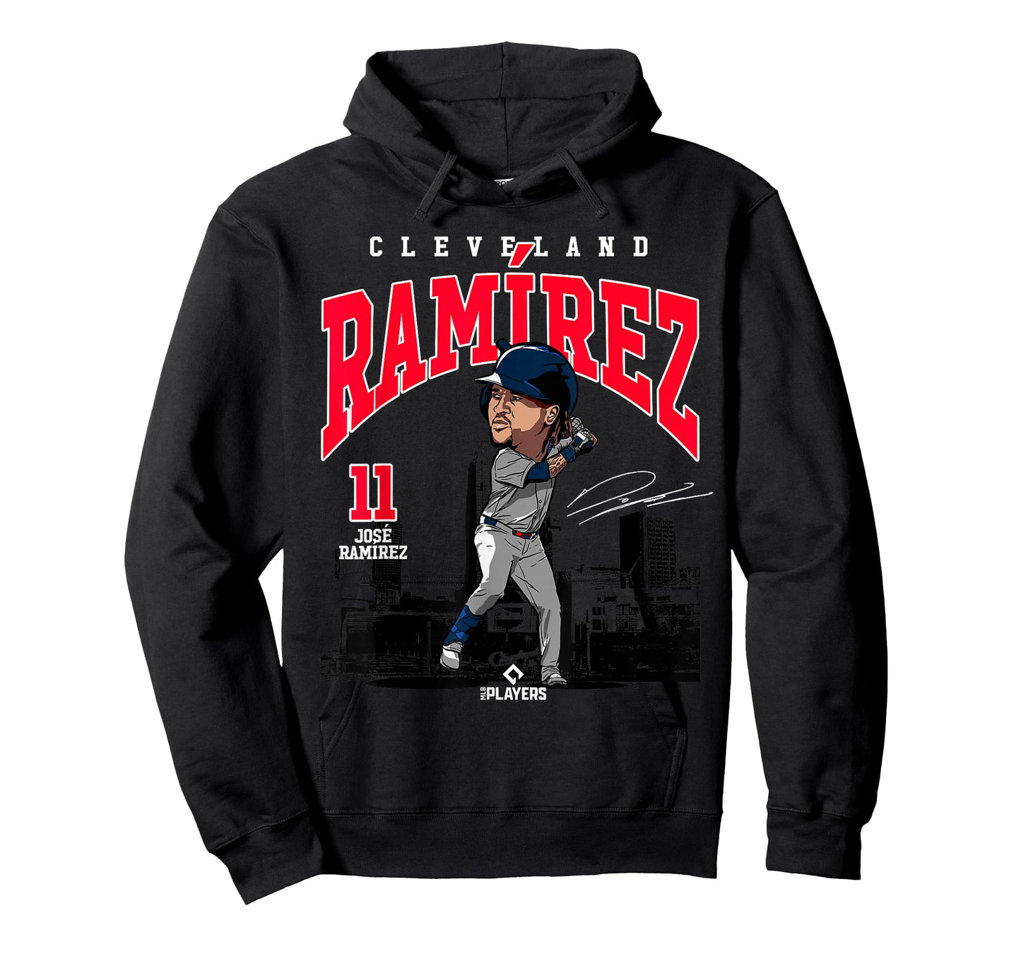 José Ramírez | Cleveland Baseball MLB Players | MLBJRAM4030 T-Shirt