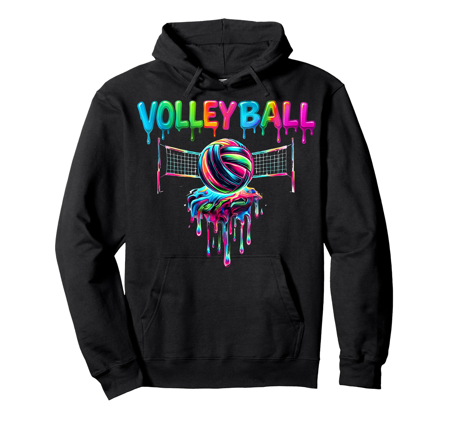 Volleyball Player Drip Ice Cream Drip Volleyball Lovers T-Shirt