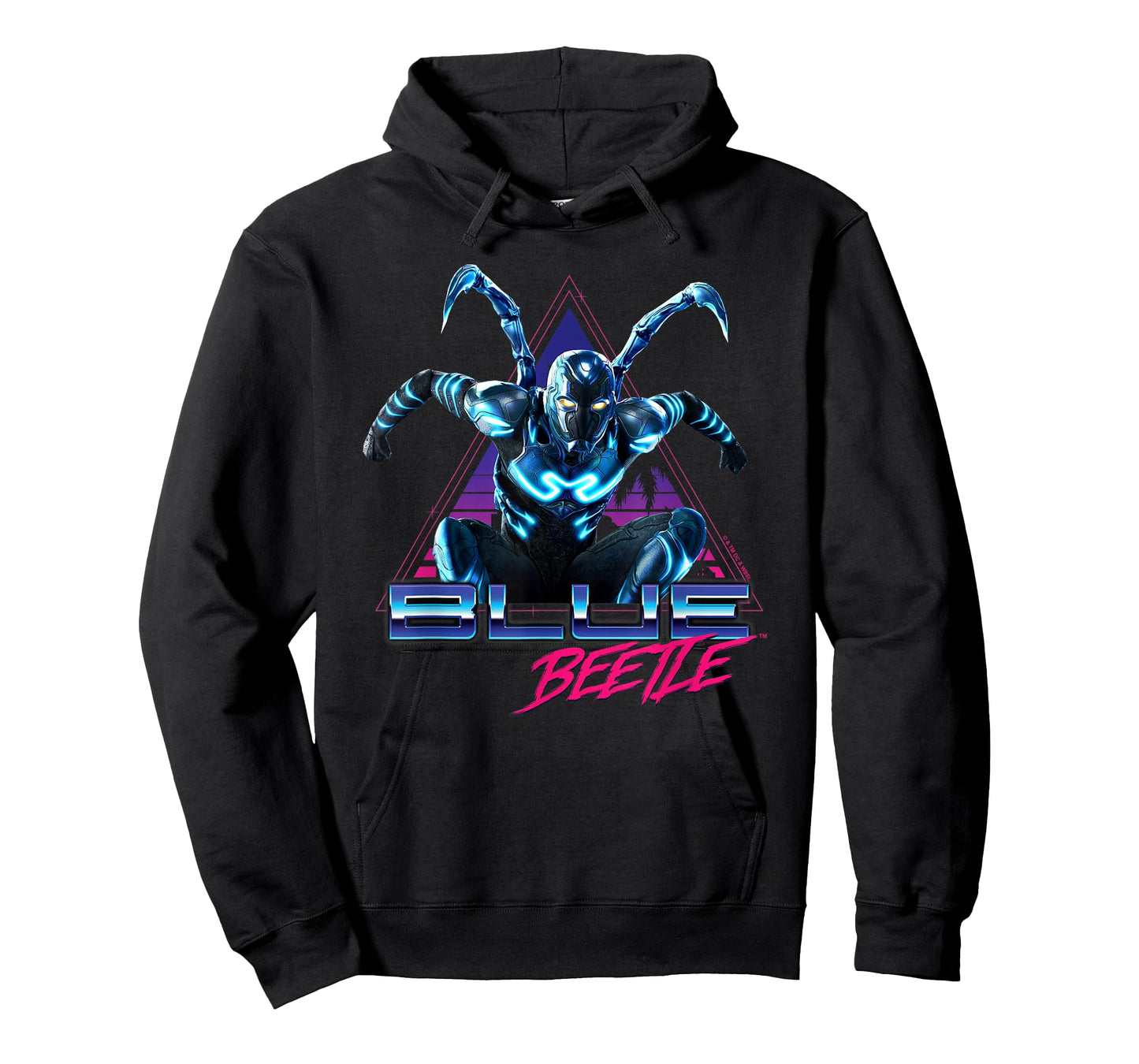 Blue Beetle Movie Leaping Triangle T-Shirt