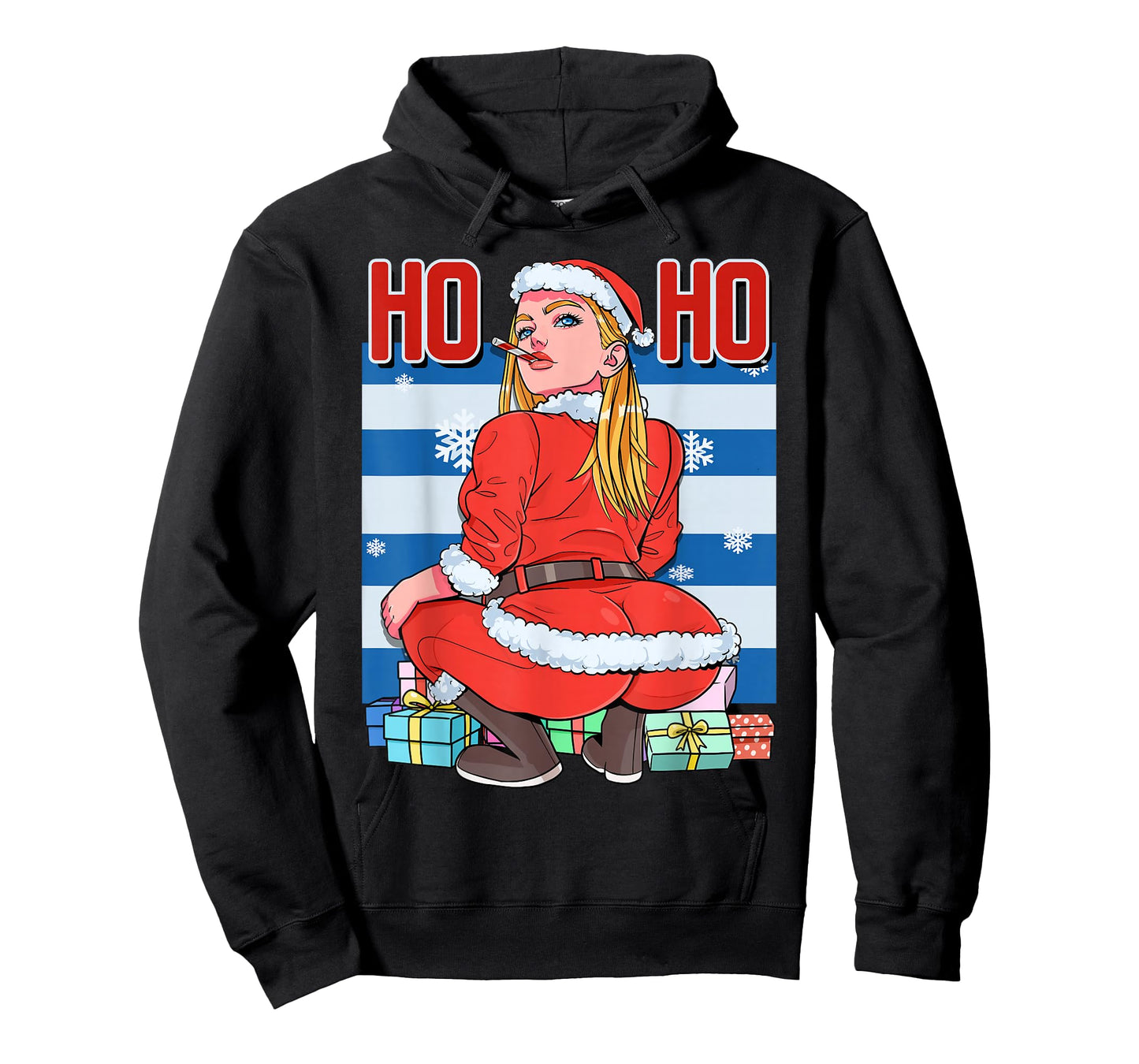Christmas Mrs. Claus Matching Pajama Ho Ho Ho Santa Twerking T-Shirt