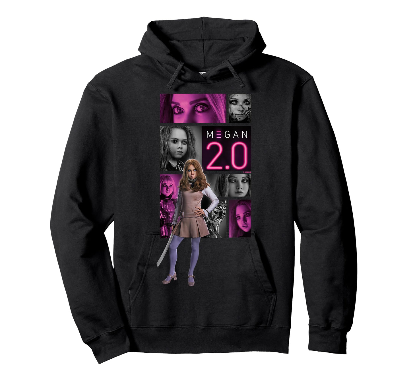 M3GAN 2.0 Killer Collage T-Shirt