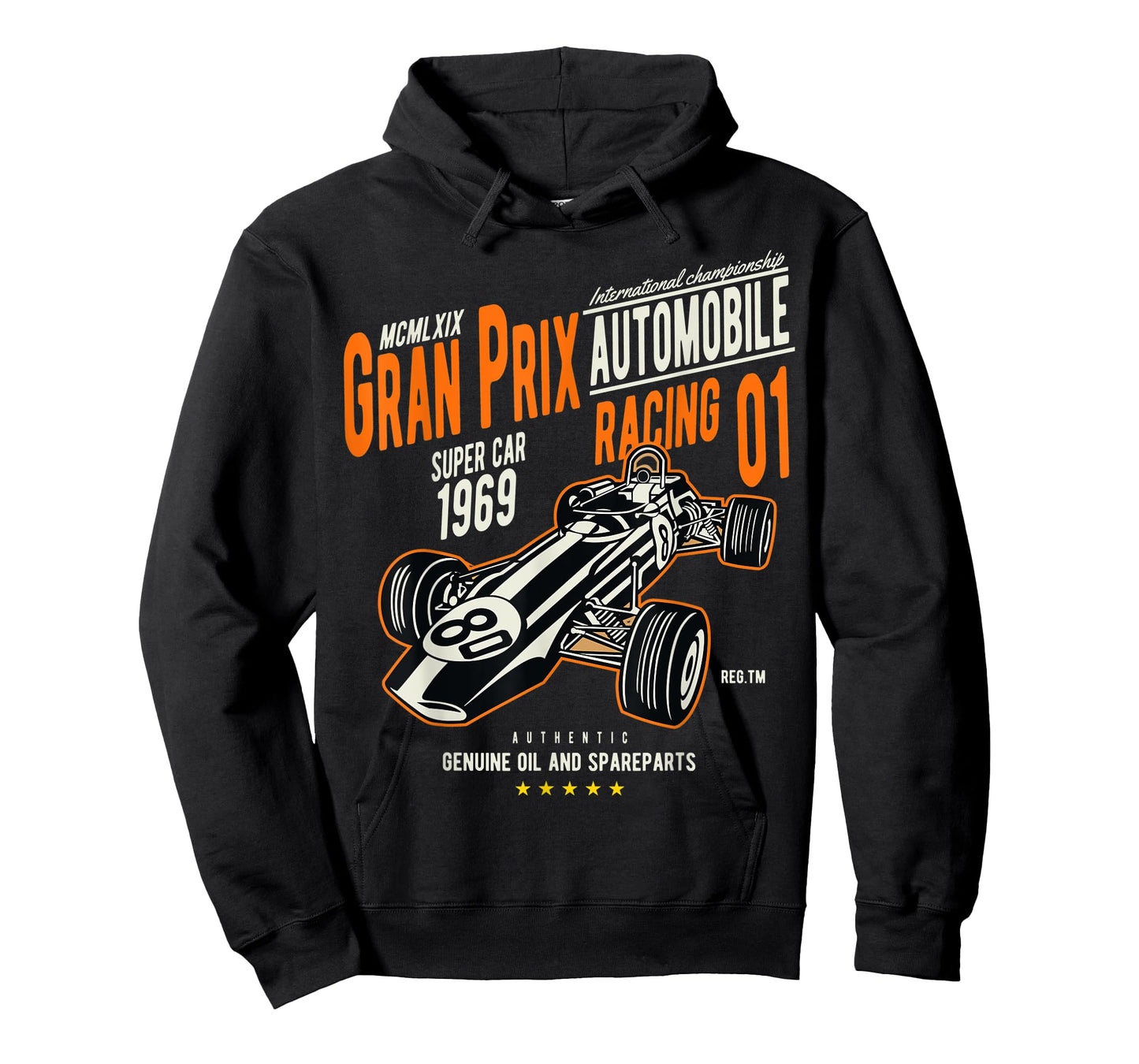 Vintage Car Racing Shirt Gran Prix 60s Auto Lovers Gift T-Shirt