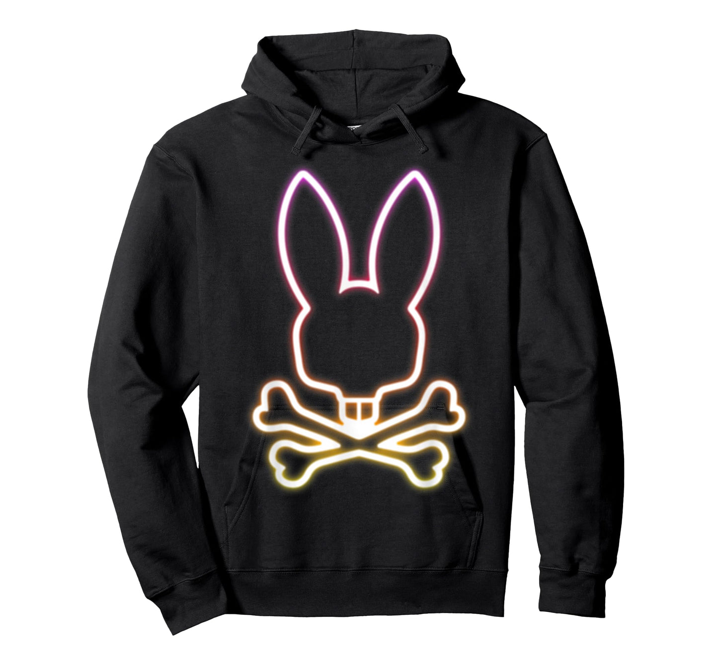 Scary Skull and Bad Crossbones Rabbit Horror Bunny T-Shirt