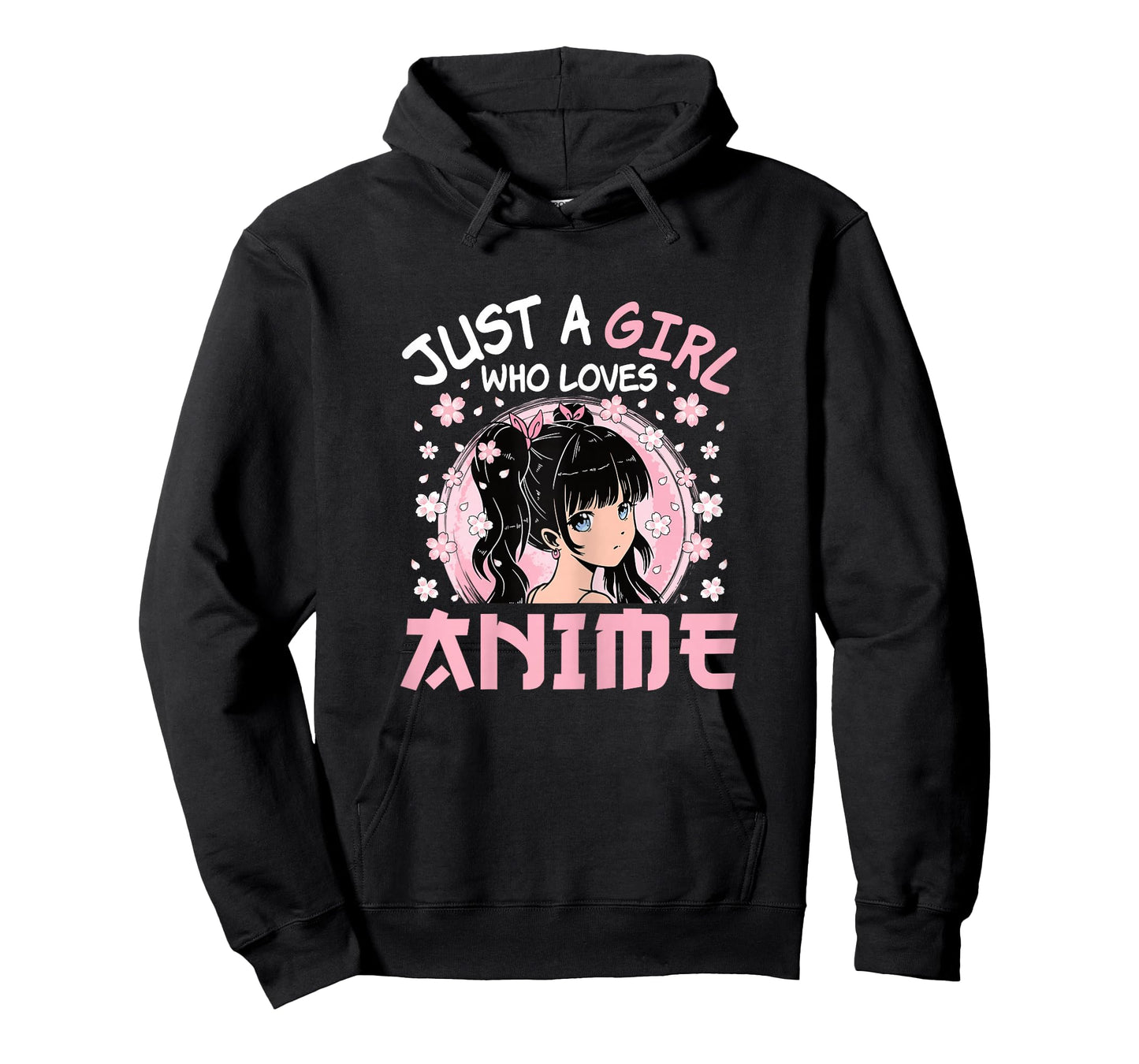 Just A Girl Who Loves Anime Cute Japanese Anime Otaku Women T-Shirt
