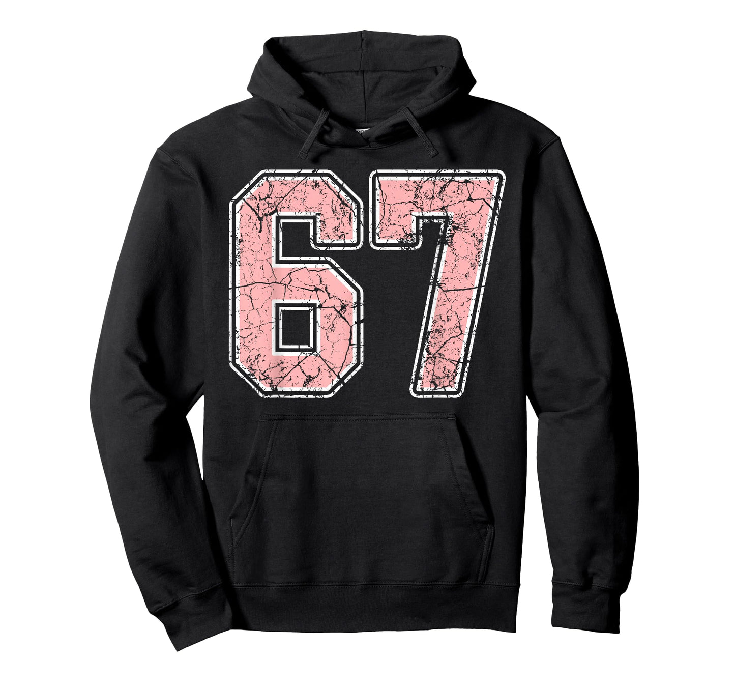 Pink and White Number 67 Jersey Player Uniform #67 Fan T-Shirt