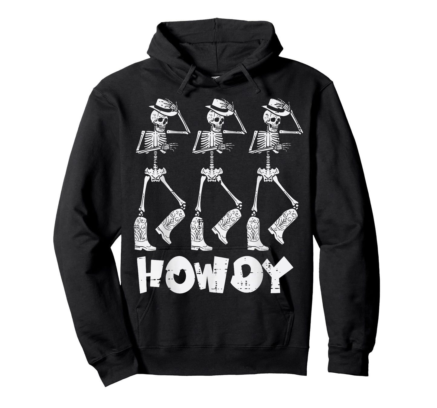 Halloween Cowboy Skeletons Howdy Costume Men Women Kids Boys T-Shirt