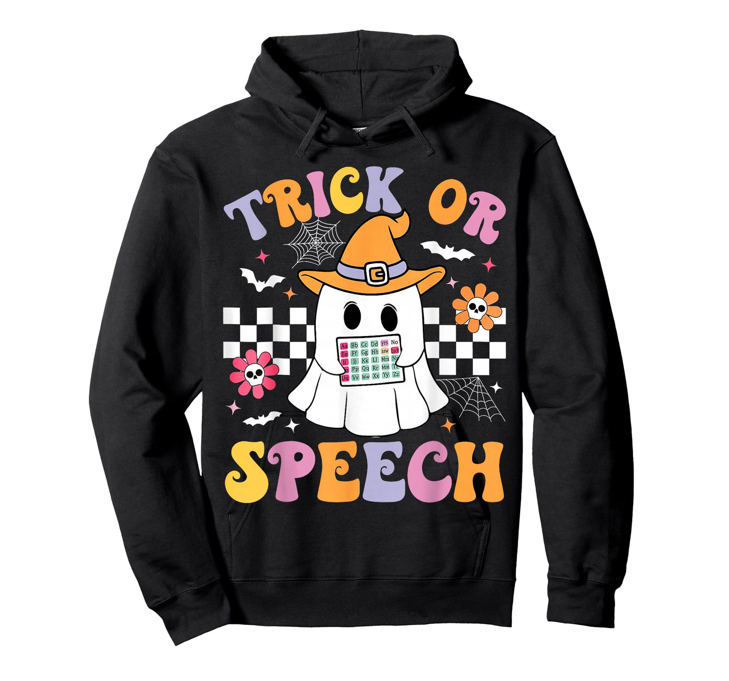 Trick Or Speech Halloween SLP Retro Speech Therapy Halloween T-Shirt