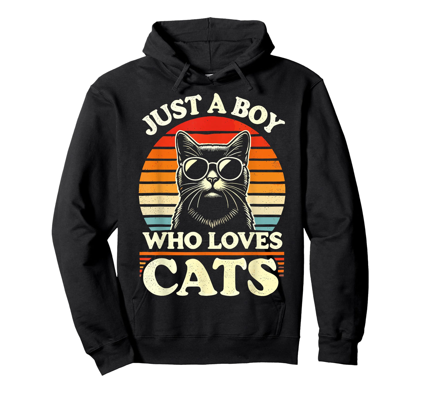 Cat Lover Just A Boy Who Loves Cats T-Shirt