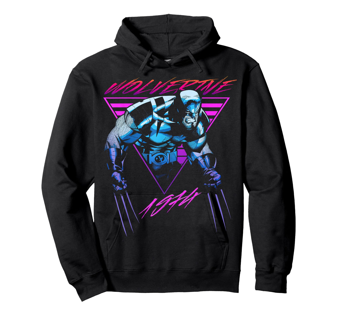 Marvel X-Men Wolverine Neon Retro Logan T-Shirt