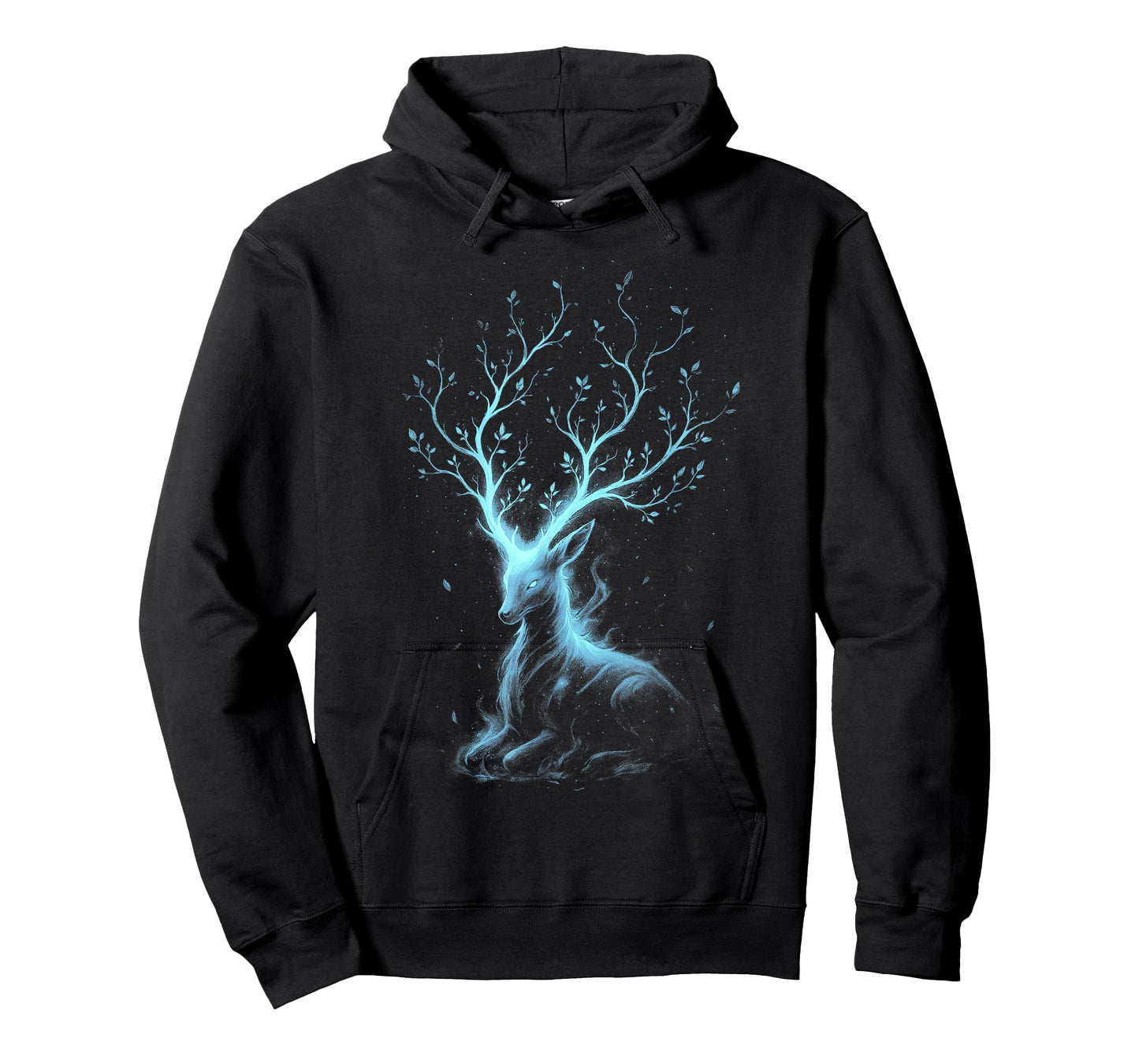 Spirit Deer Tree Antlers Fantasy Ethereal Forest Aesthetic T-Shirt