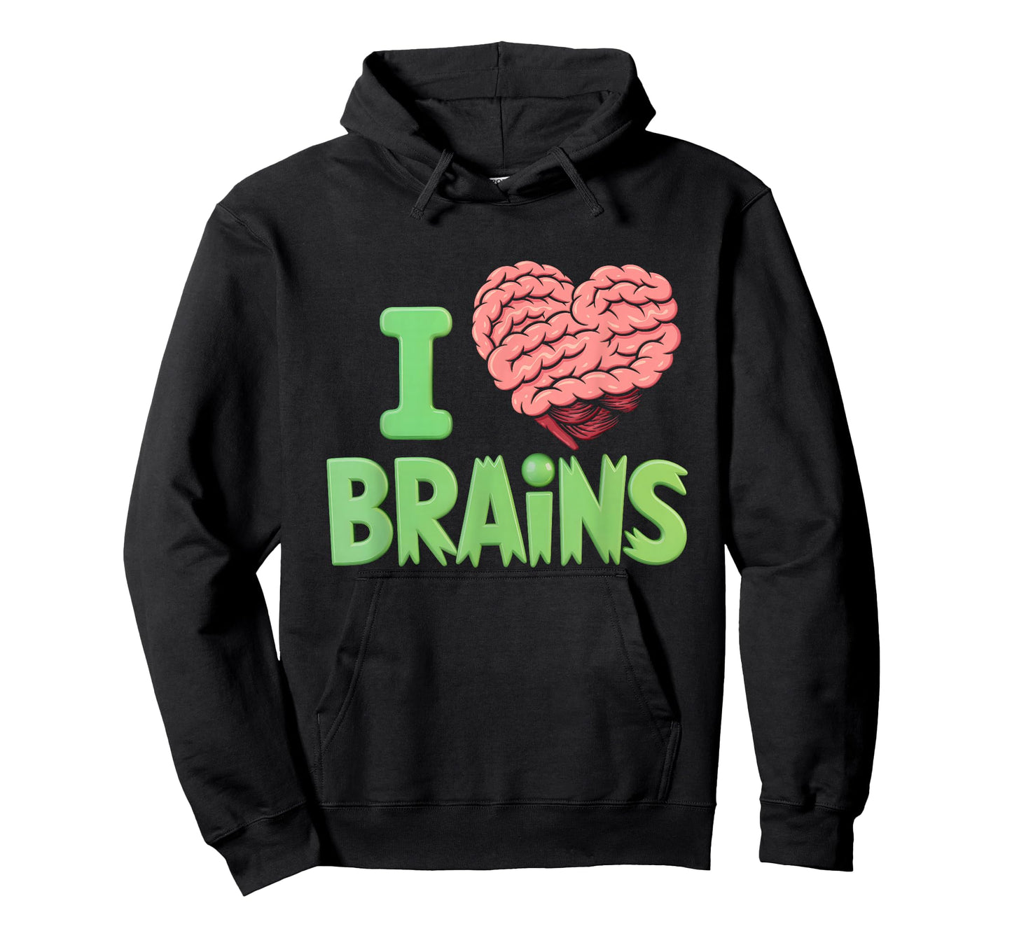 I Heart Brains Zombie Halloween Anatomy Science Lover T-Shirt