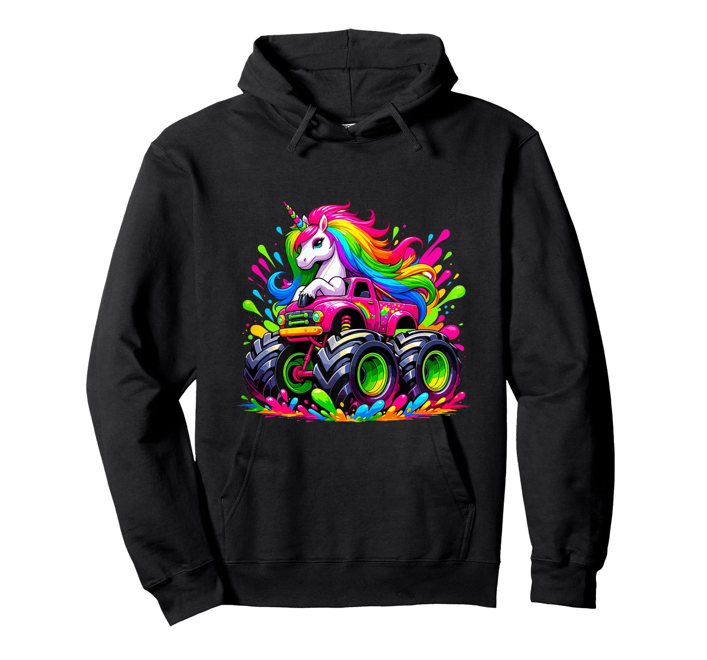 Unicorn Monster Truck T-Shirt