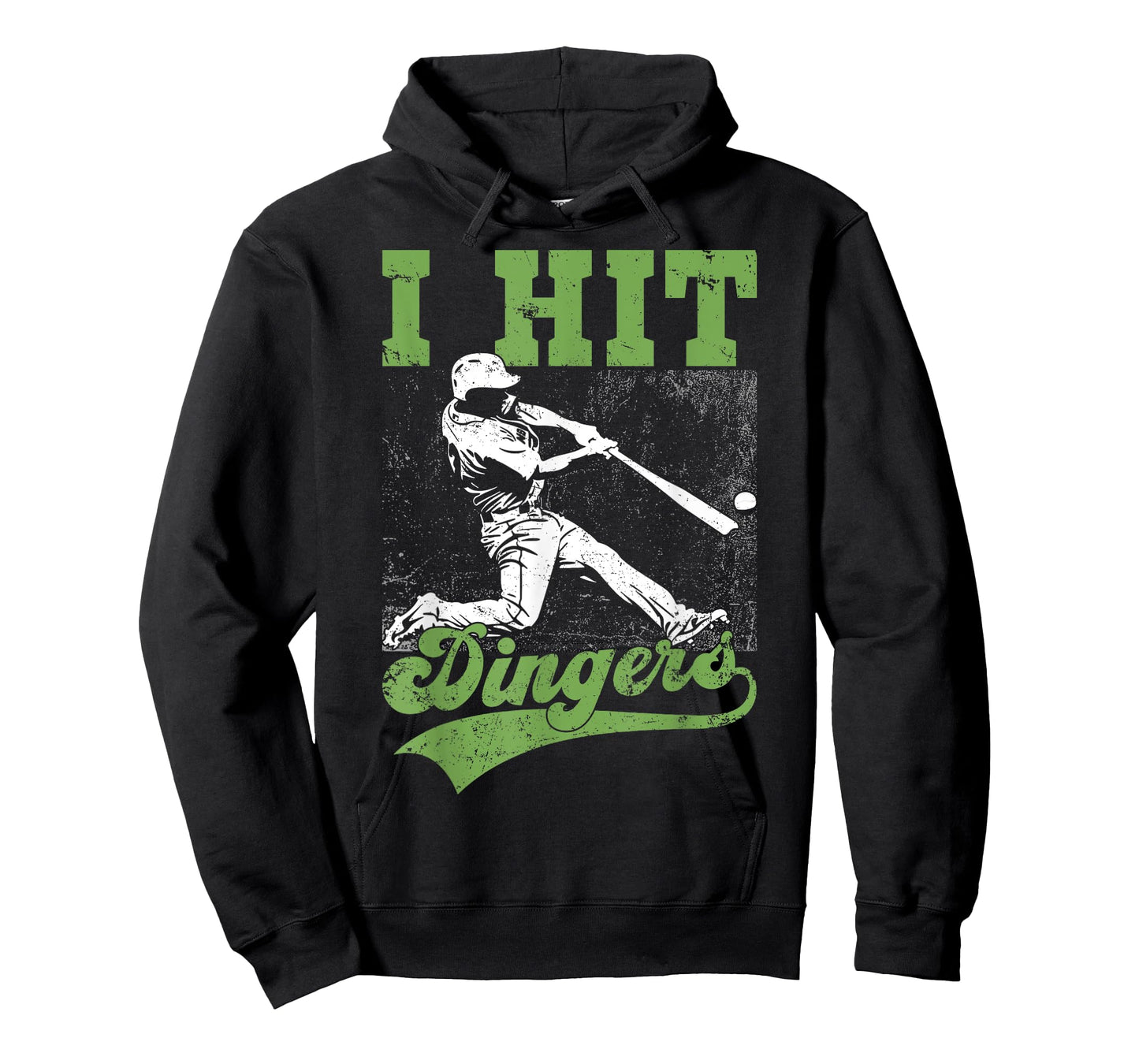 I Hit Dingers Gifts For A Baseball Fan Shirt Funny Gift T-Shirt
