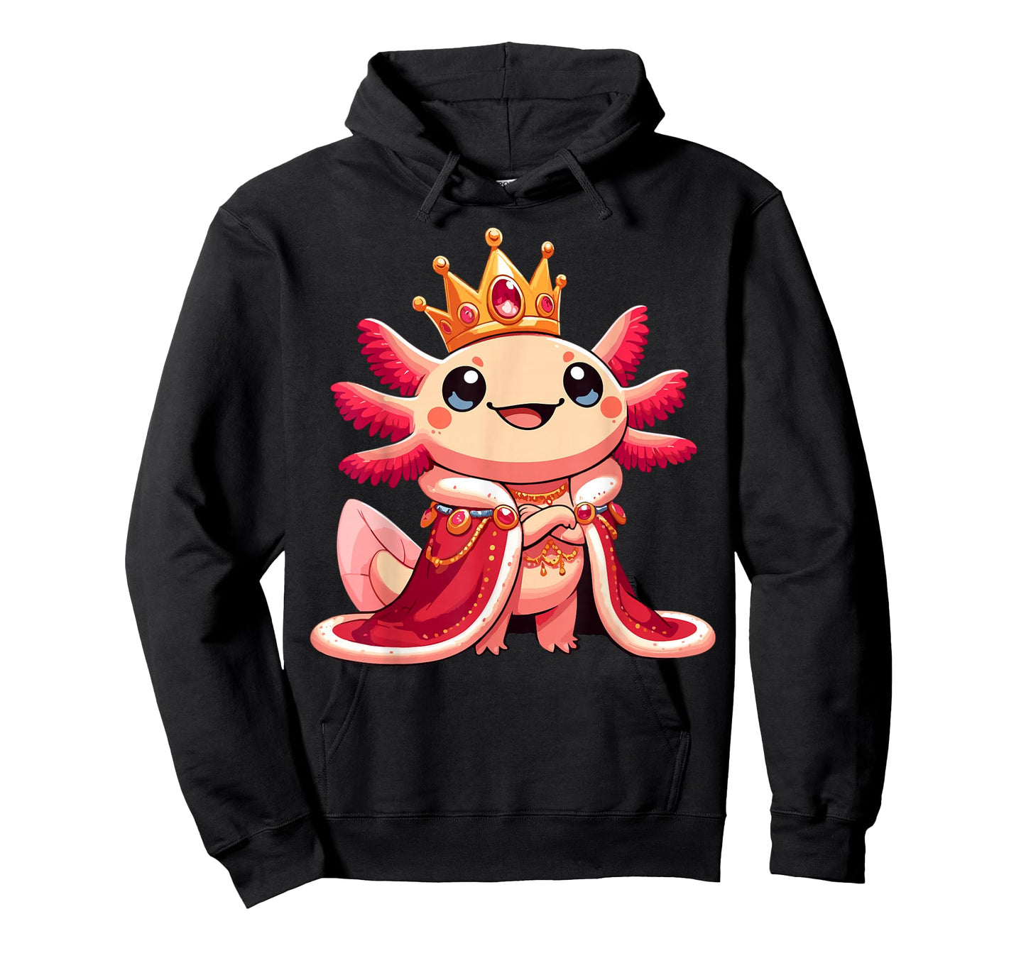 Axolotl Queen Anime Cute Kawaii Axolotl T-Shirt