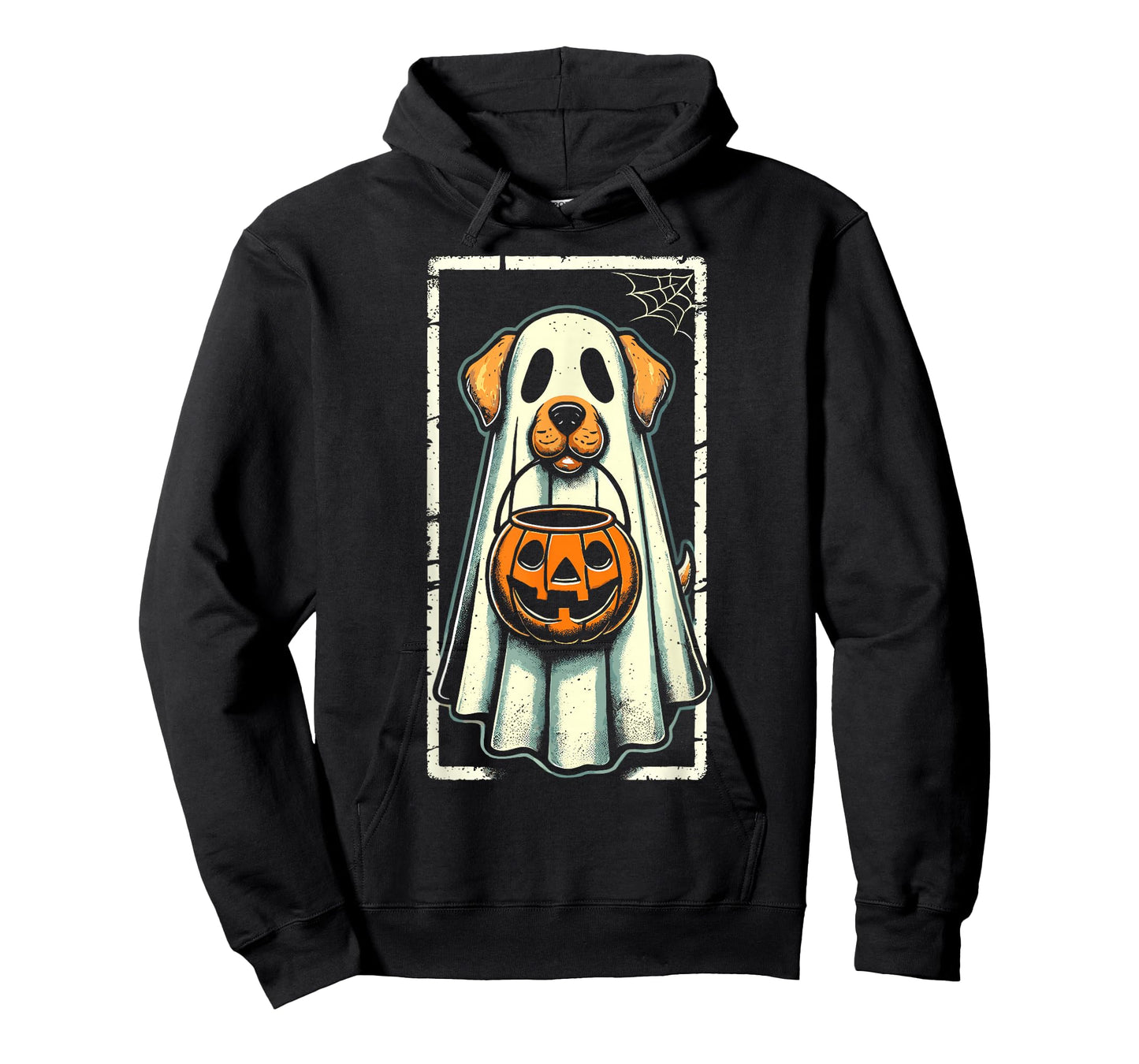 Cute Dog Men Women Kids Boys Girls Halloween Funny Ghost T-Shirt