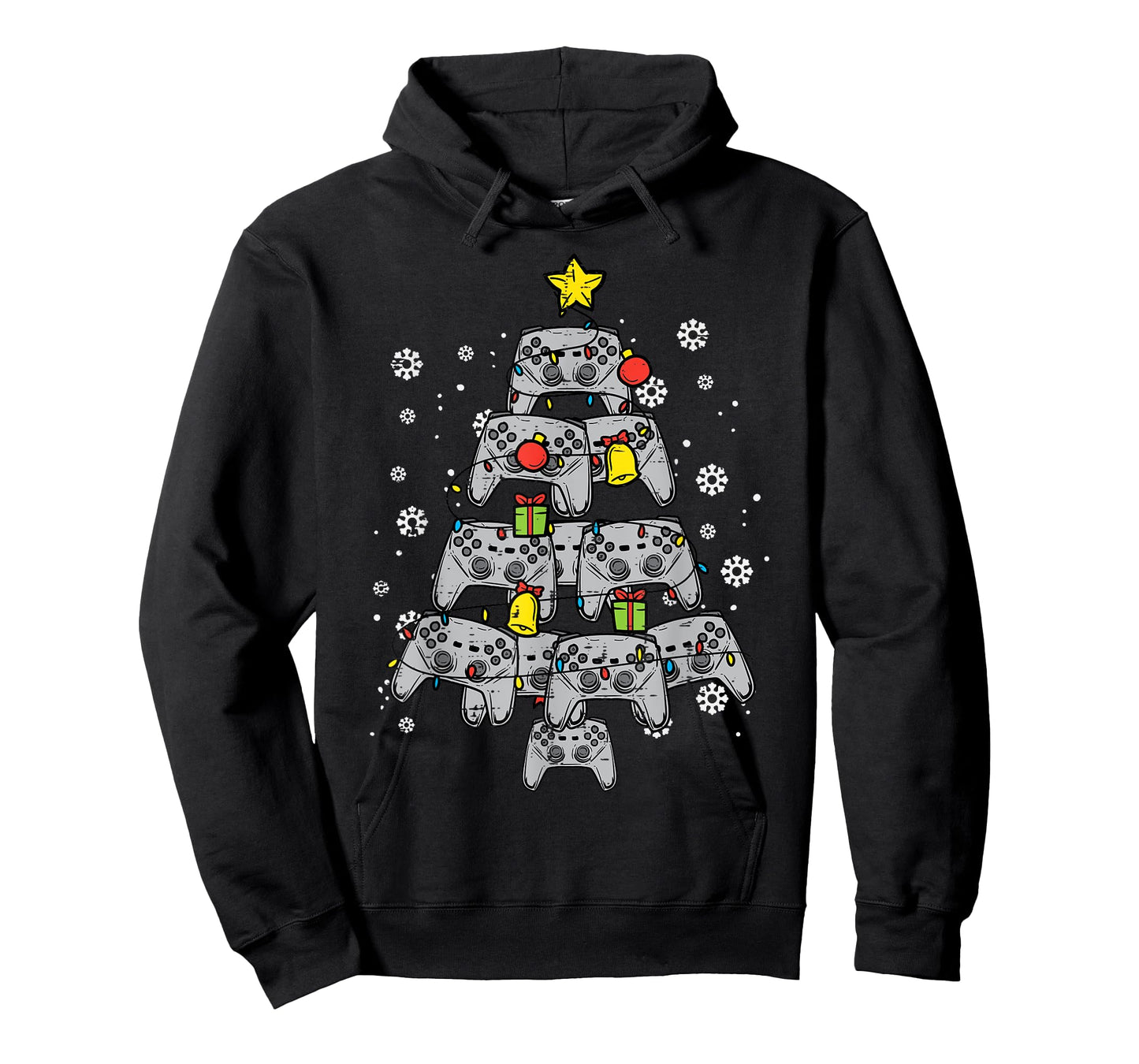 Video Game Controller Christmas Tree Xmas Boy Men Youth Teen T-Shirt