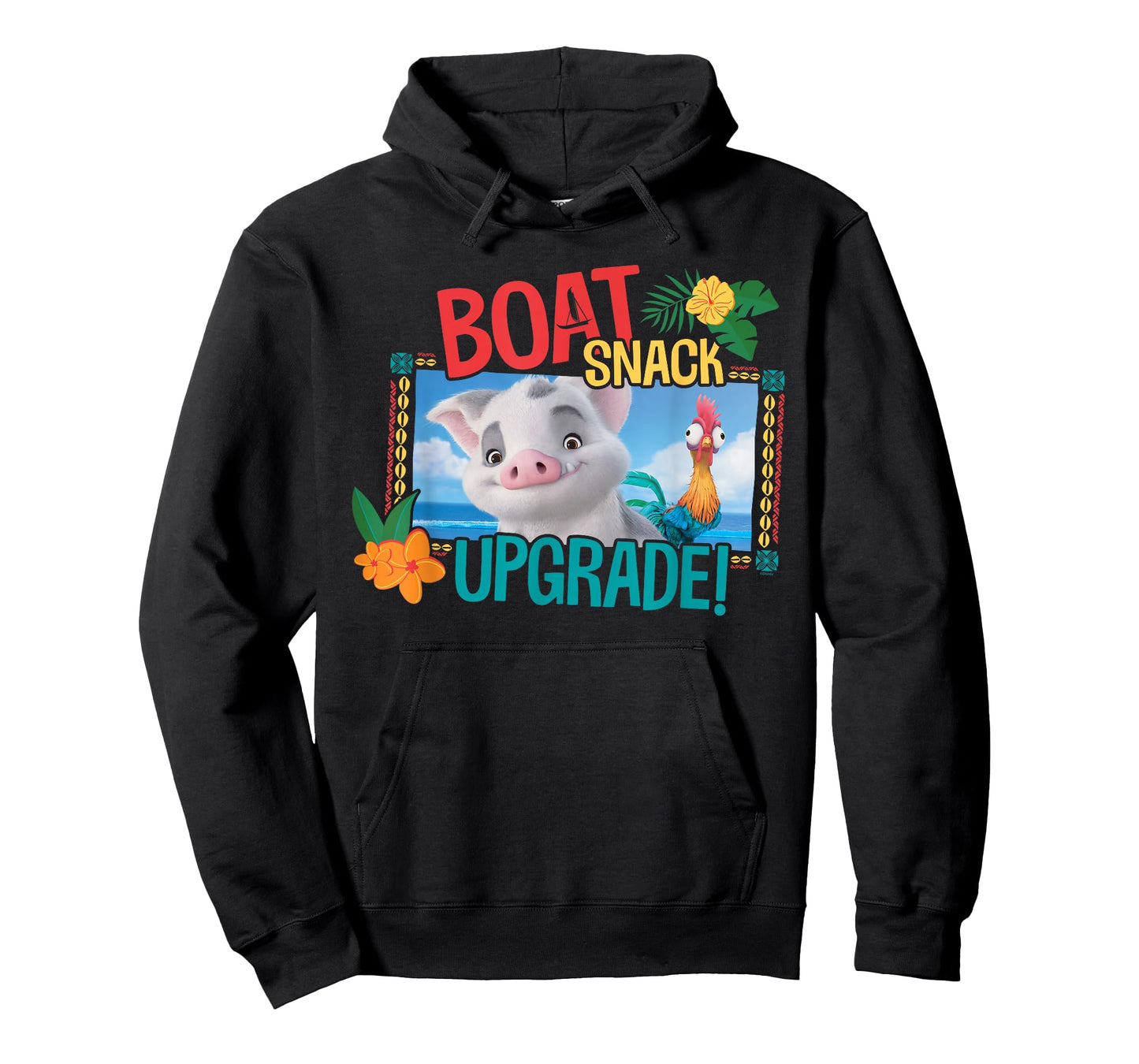 Disney Moana 2 Pua and Heihei Boat Snack Upgrade Funny T-Shirt