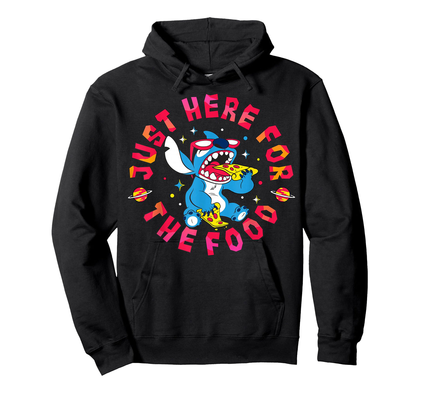 Disney Lilo & Stitch Just Here for The Food T-Shirt