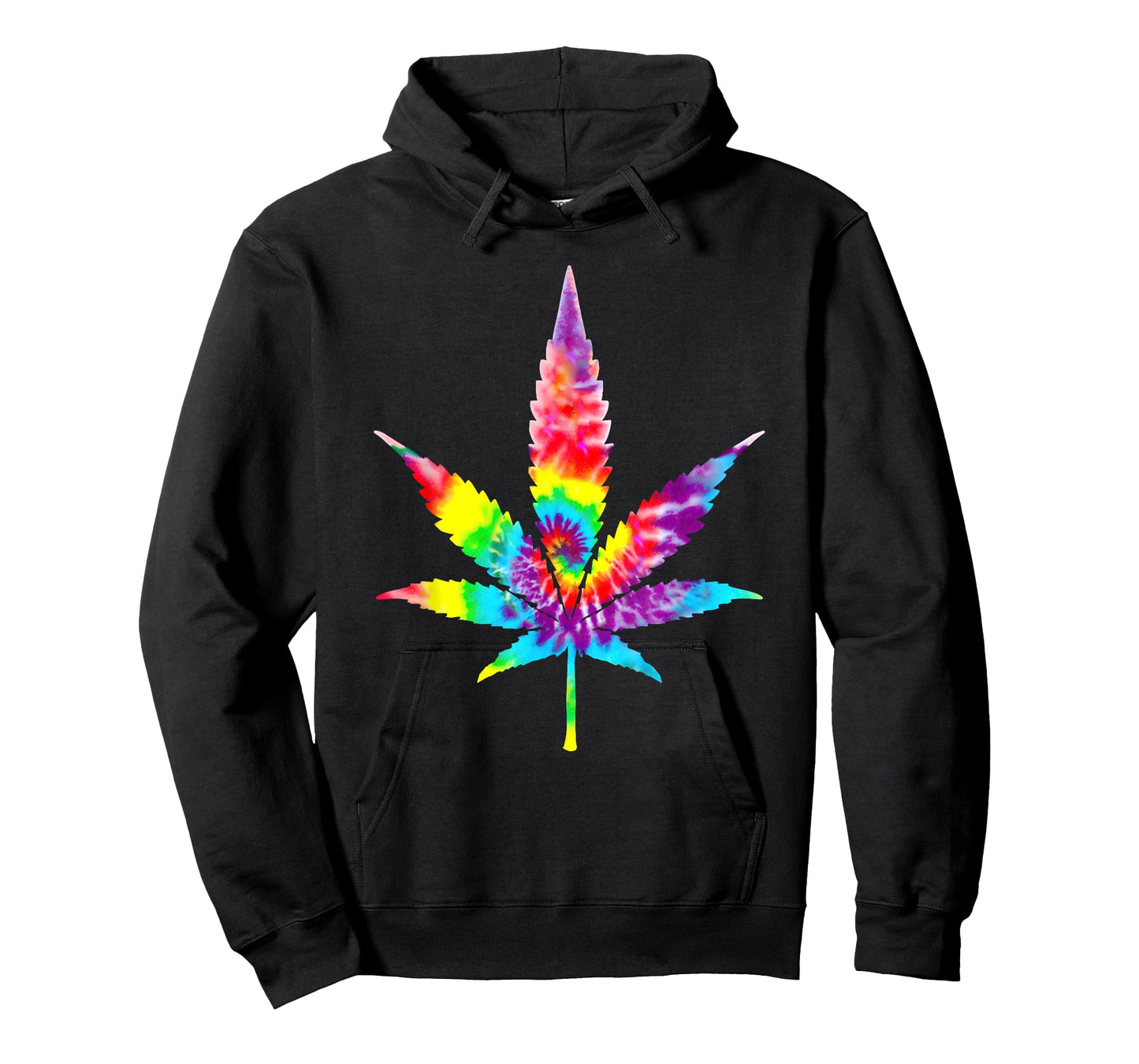 Tie Dye Weed Magic Mushrooms Cannabis 420 Trippy Hippie Gift T-Shirt