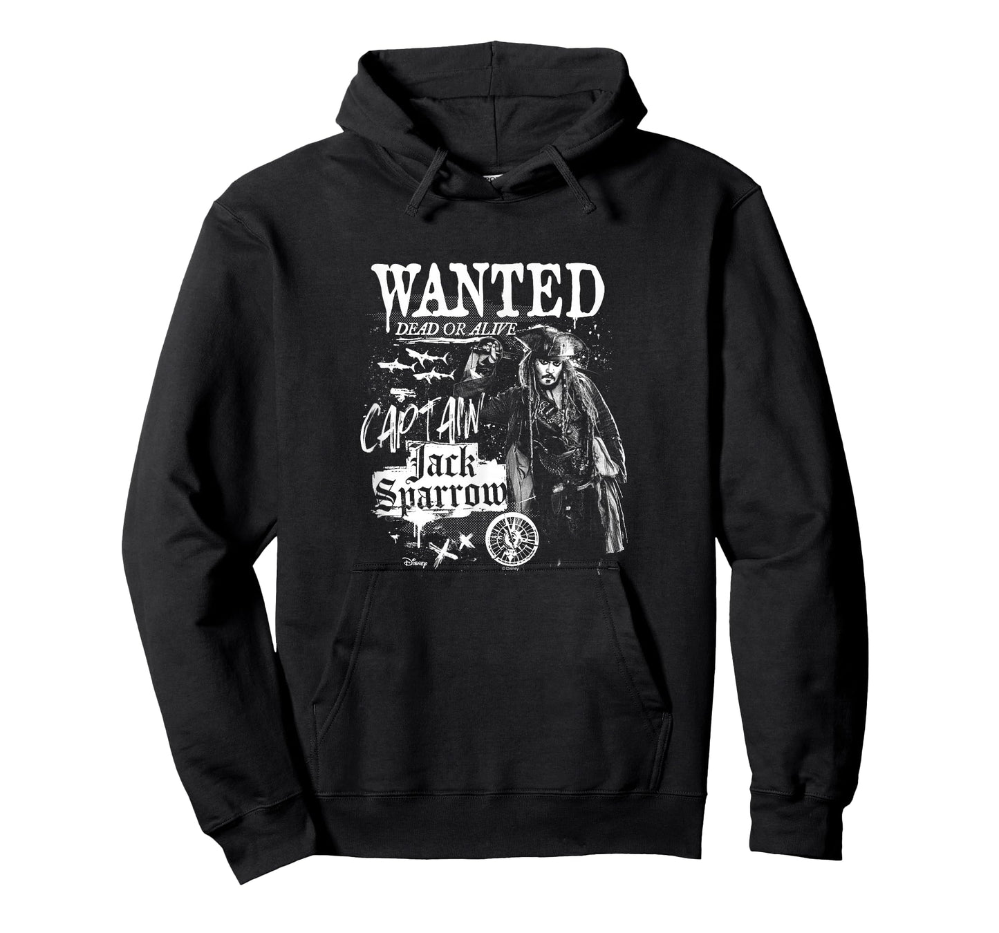 Pirates of The Caribbean - Jack Sparrow Wanted T-Shirt