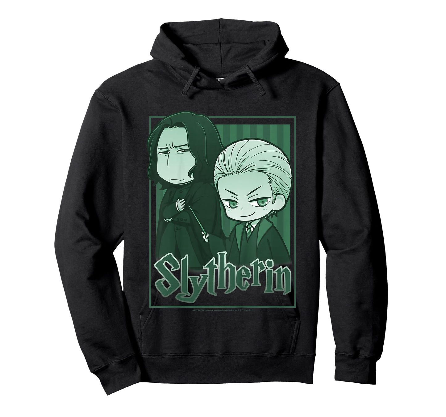 Kids Harry Potter Slytherin Snape & Draco Anime T-Shirt