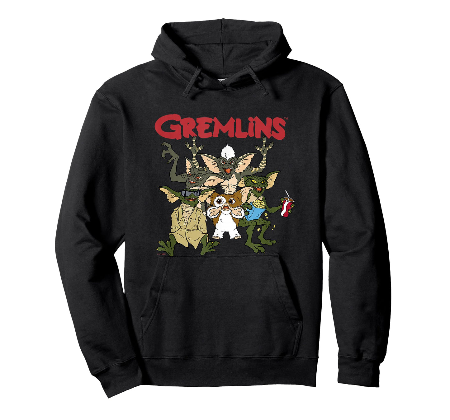 Gremlins Vintage Retro Watch Party Group Shot T-Shirt