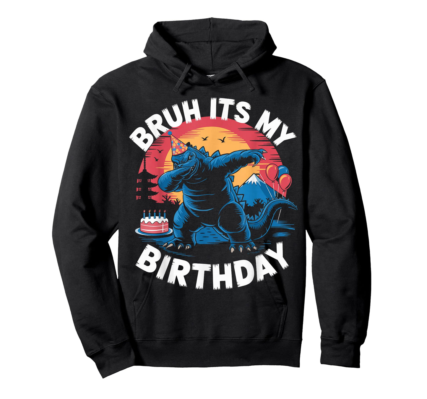 Kaiju Birthday Party Japan Monster Bday Dinosuar Decorations T-Shirt